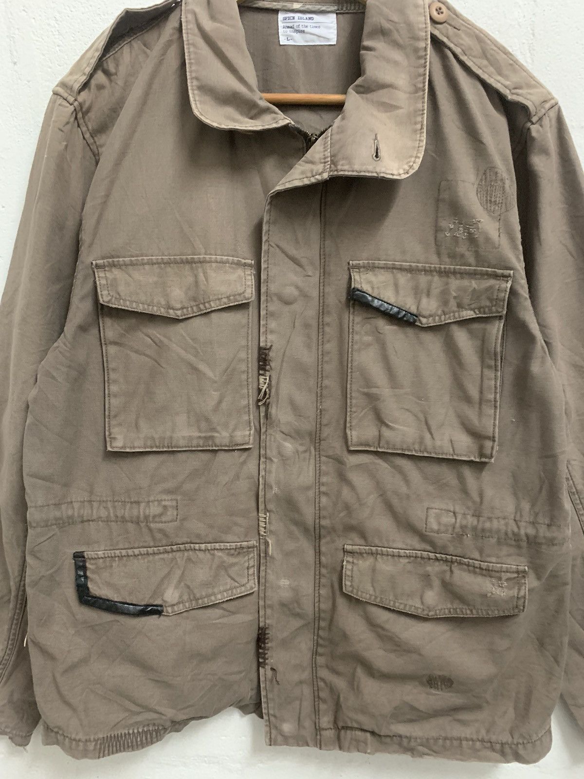 Japanese Brand × Vintage Vintage Spice Island M65 Distressed Size US L / EU 52-54 / 3 - 2 Thumbnail