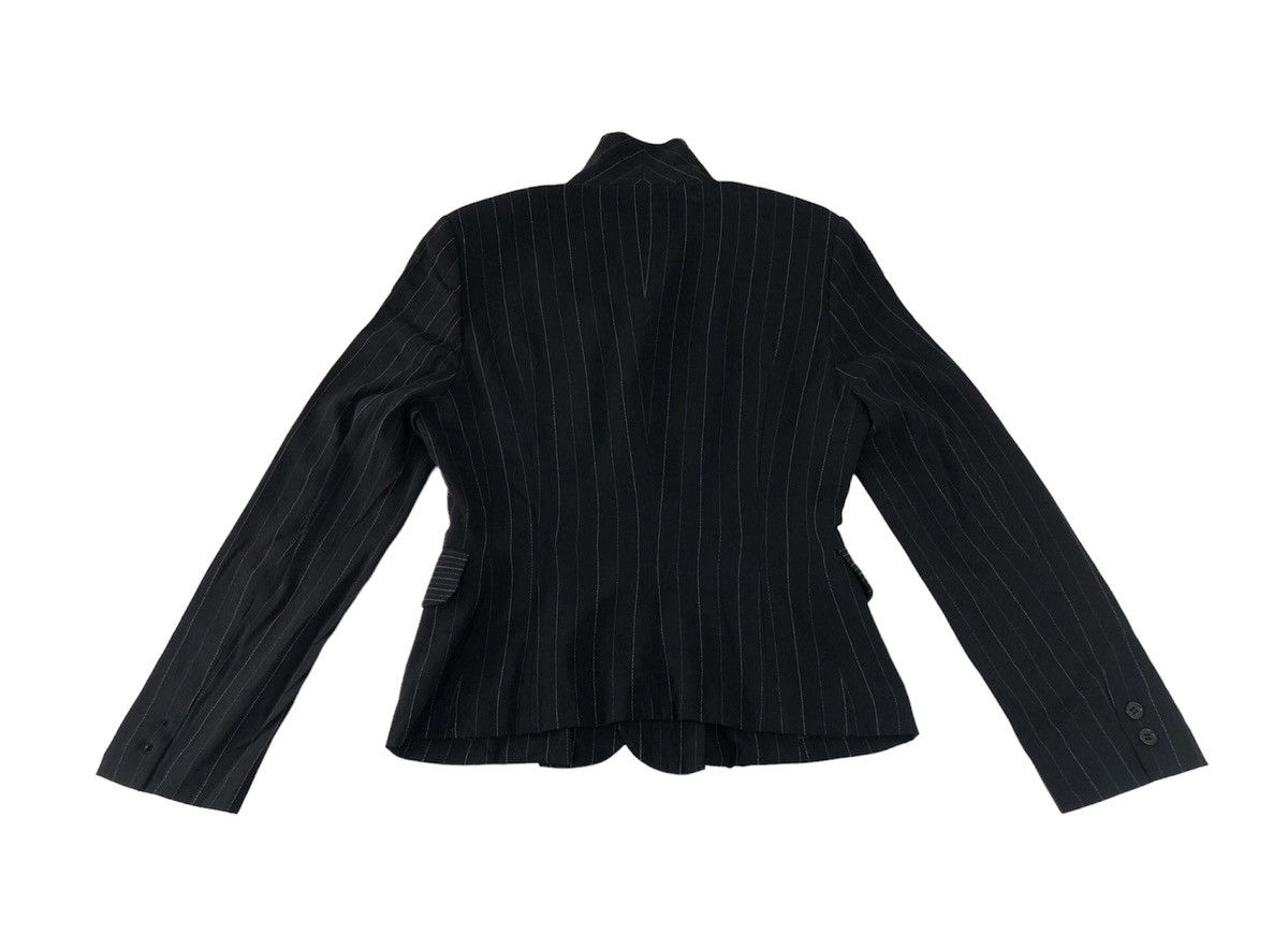 Issey Miyake × Japanese Brand Hype I.S Issey Miyake Blazer Coat Horizontal Striped Design Size M / US 6-8 / IT 42-44 - 2 Thumbnail