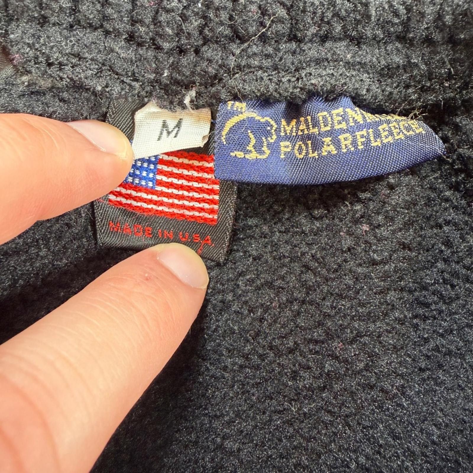 Other Vintage Any Mountain Gear Black Fleece Pants M Made in USA Size US 32 / EU 48 - 7 Thumbnail