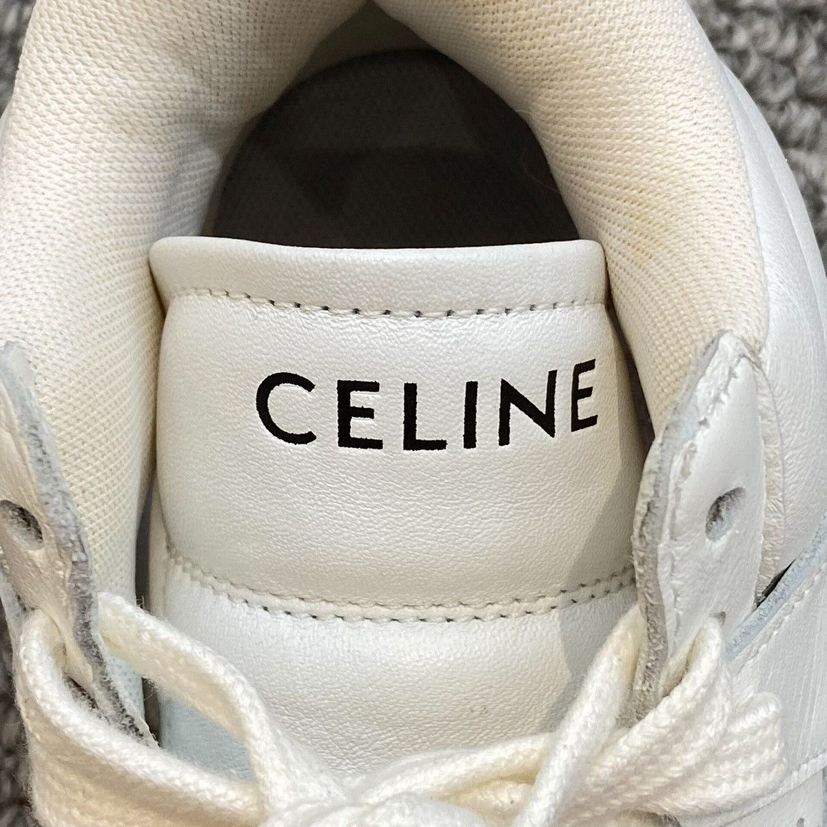 Celine Celine CT-02 Mid Sneaker with Velcro in calfskin leather Size US 7 / IT 37 - 8 Thumbnail