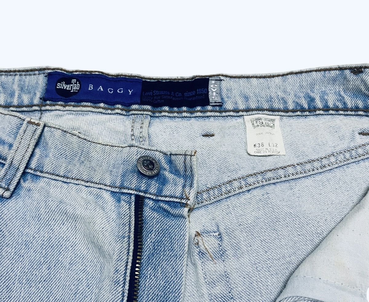 Levi's Rare Design Vintage Brand Levis SilverTab Baggy Jeans 1990s Size US 36 / EU 52 - 7 Thumbnail