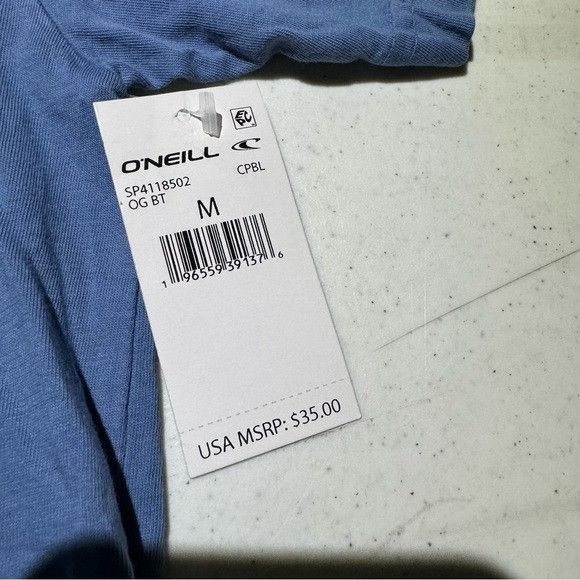 Other NWT O'NEILL OG BT MEN'S S/S BLUE T-SHIRT SZ MEDIUM M Size US M / EU 48-50 / 2 - 4 Thumbnail