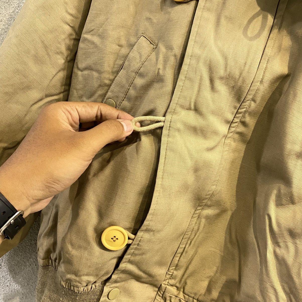 GOA Jacket Flying Man's Heavy Attached Hood N-2B Size US L / EU 52-54 / 3 - 6 Thumbnail