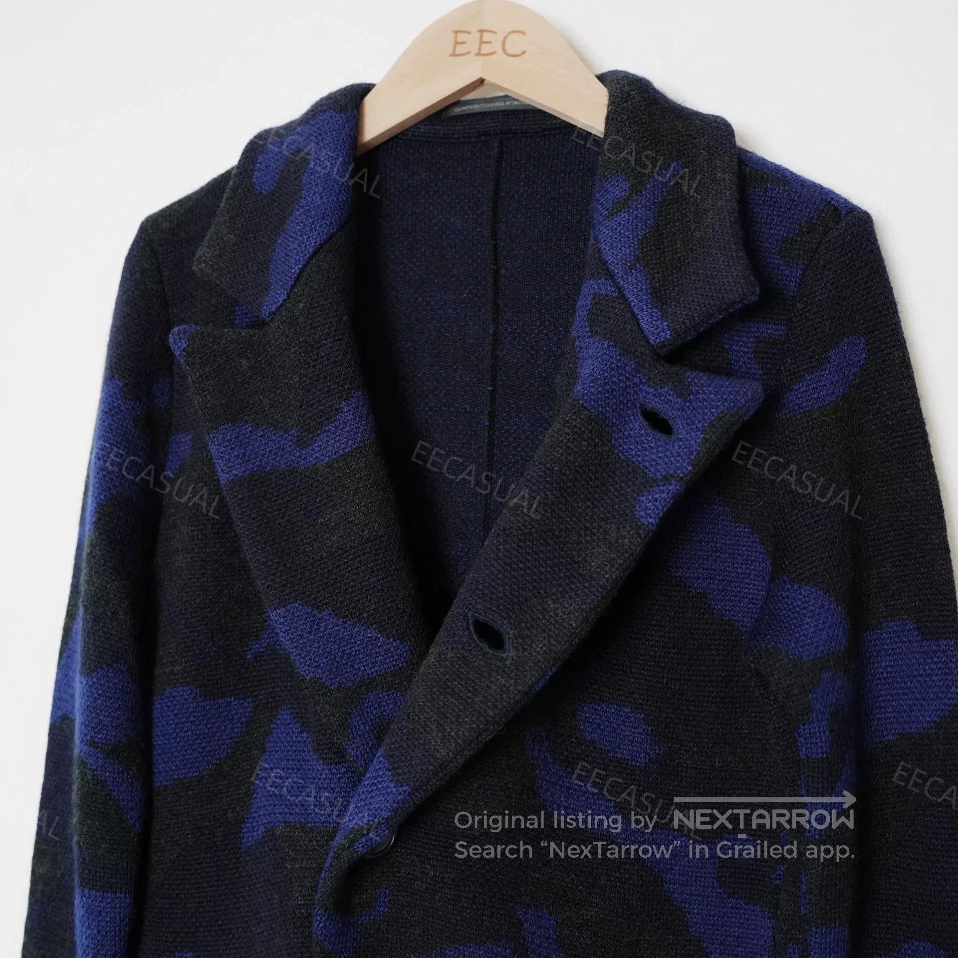 Y's Yohji Yamamoto Wool Jacket for Men. Size US M / EU 48-50 / 2 - 5 Thumbnail