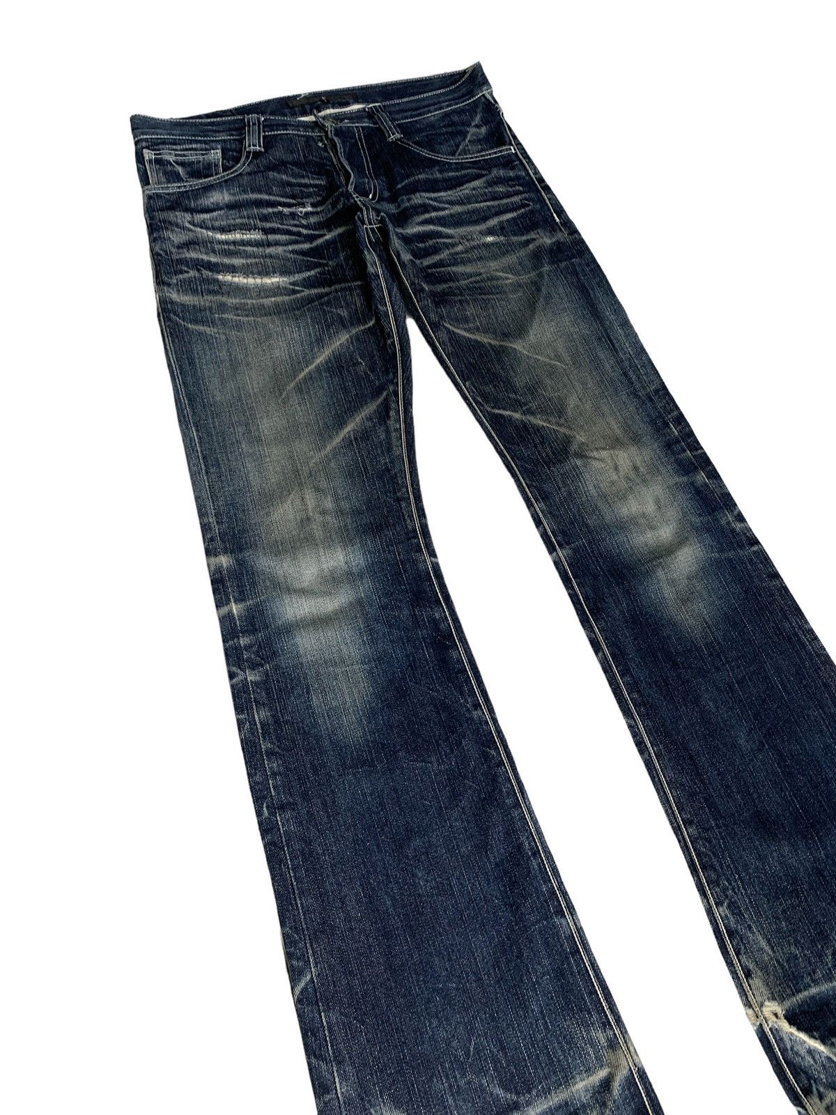 Japanese Brand No ID Japan Distressed Punk PPFM Size US 33 - 5 Thumbnail