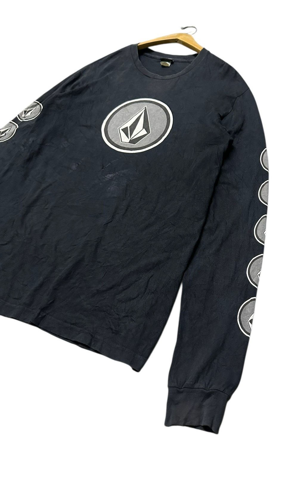 Volcom Vintage 90s Volcom side tape long sleeve tshirt Size US M / EU 48-50 / 2 - 4 Thumbnail