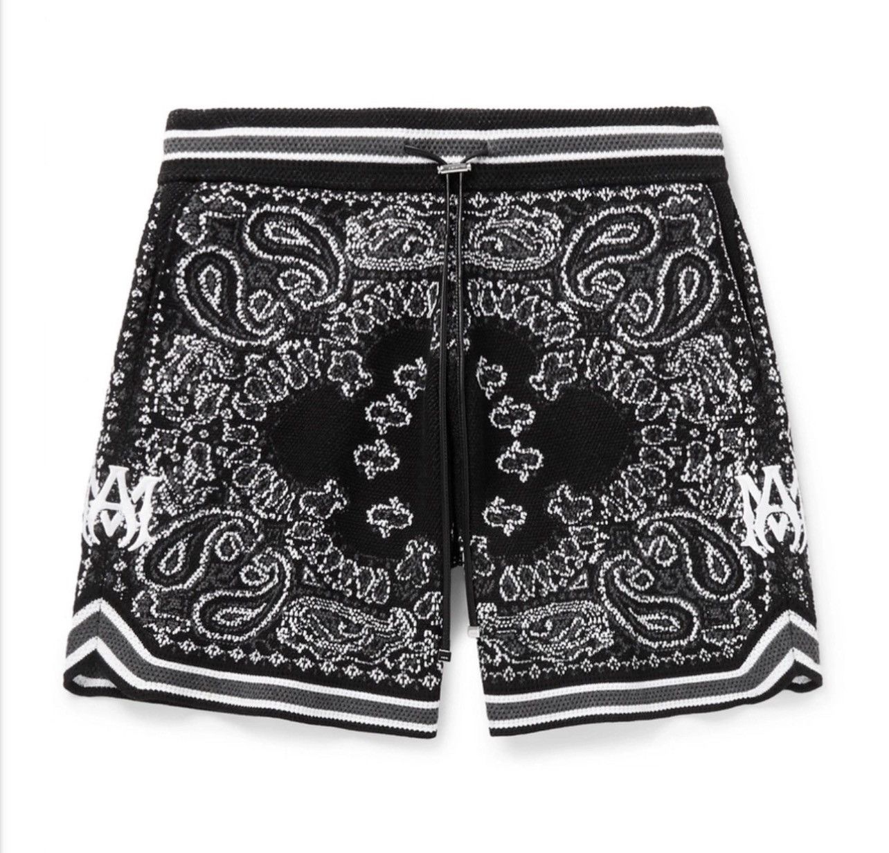 Amiri Amiri Bandana Crocheted Shorts Size US 32 / EU 48 - 1 Thumbnail