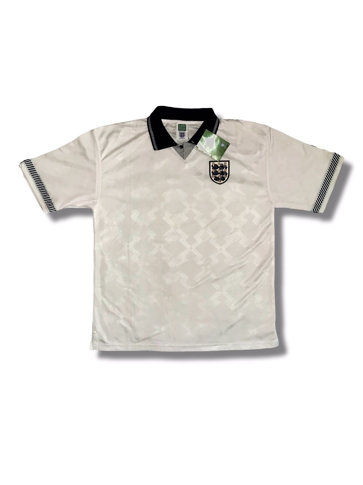 Vintage Score Draw England 1990/1992 Home Shirt Umbro Soccer Jersey Size US XL / EU 56 / 4 - 1 Thumbnail