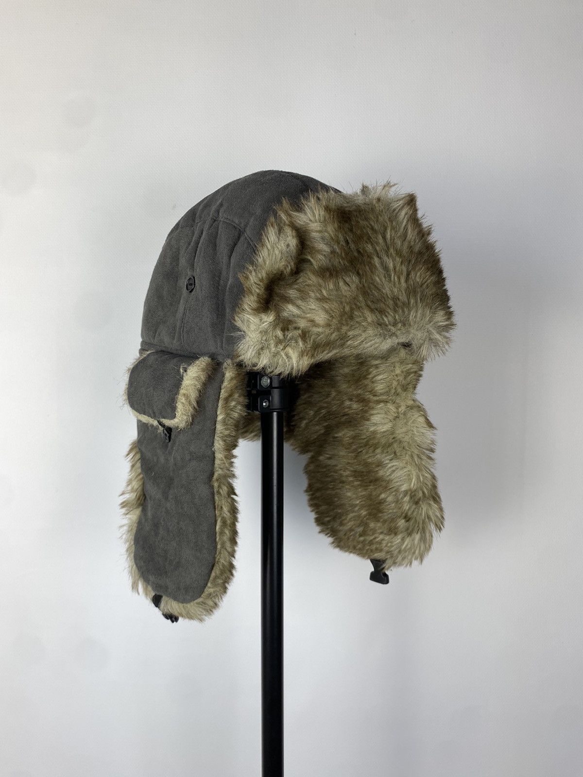 Hysteric Glamour × Japanese Brand Y2K American Vintage Fuzzy Hat Mohair Ushanka Beauty Beast Size ONE SIZE - 2 Thumbnail