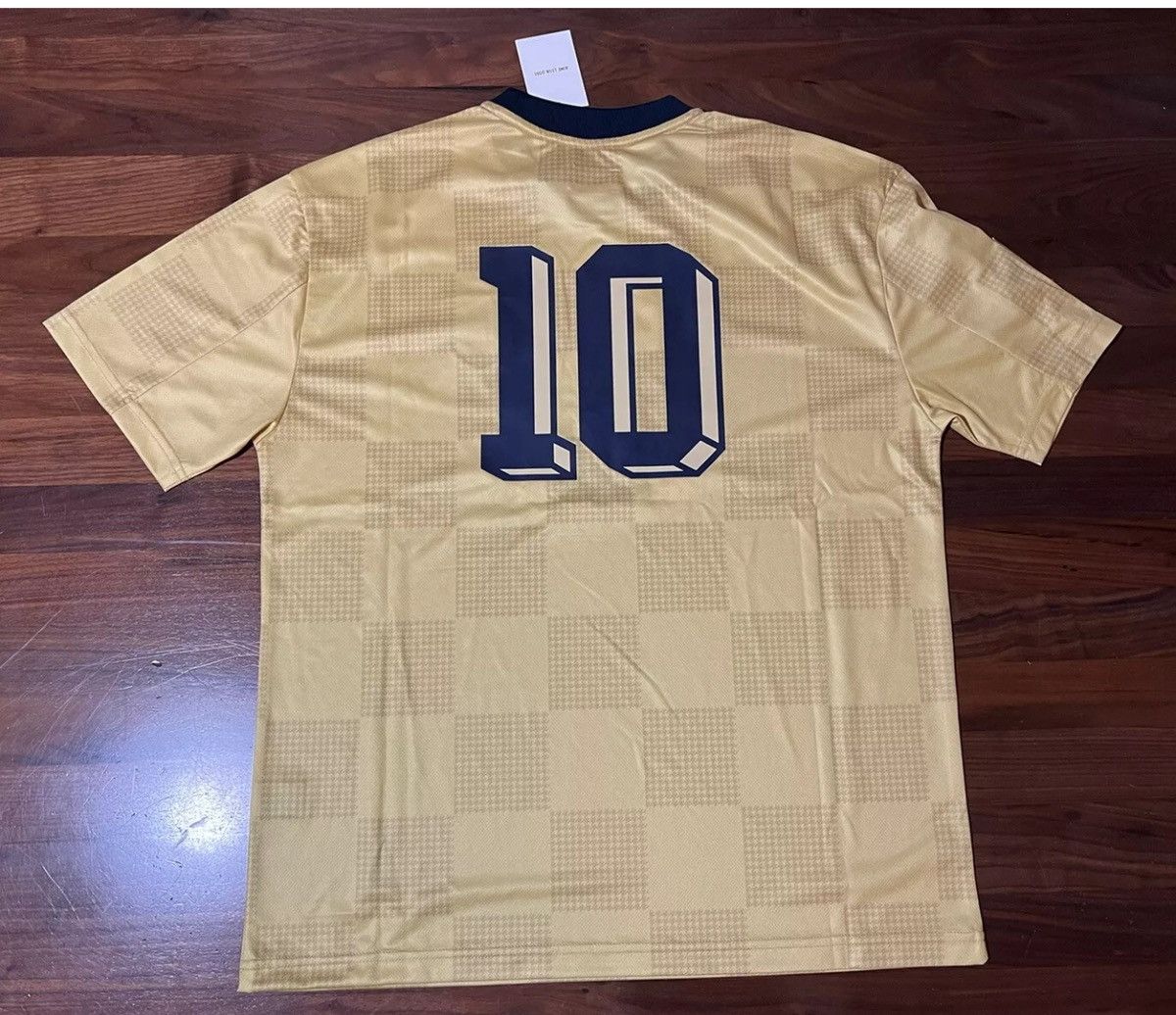 Aime Leon Dore Team Soccer Jersey Yellow SS23 Size Large