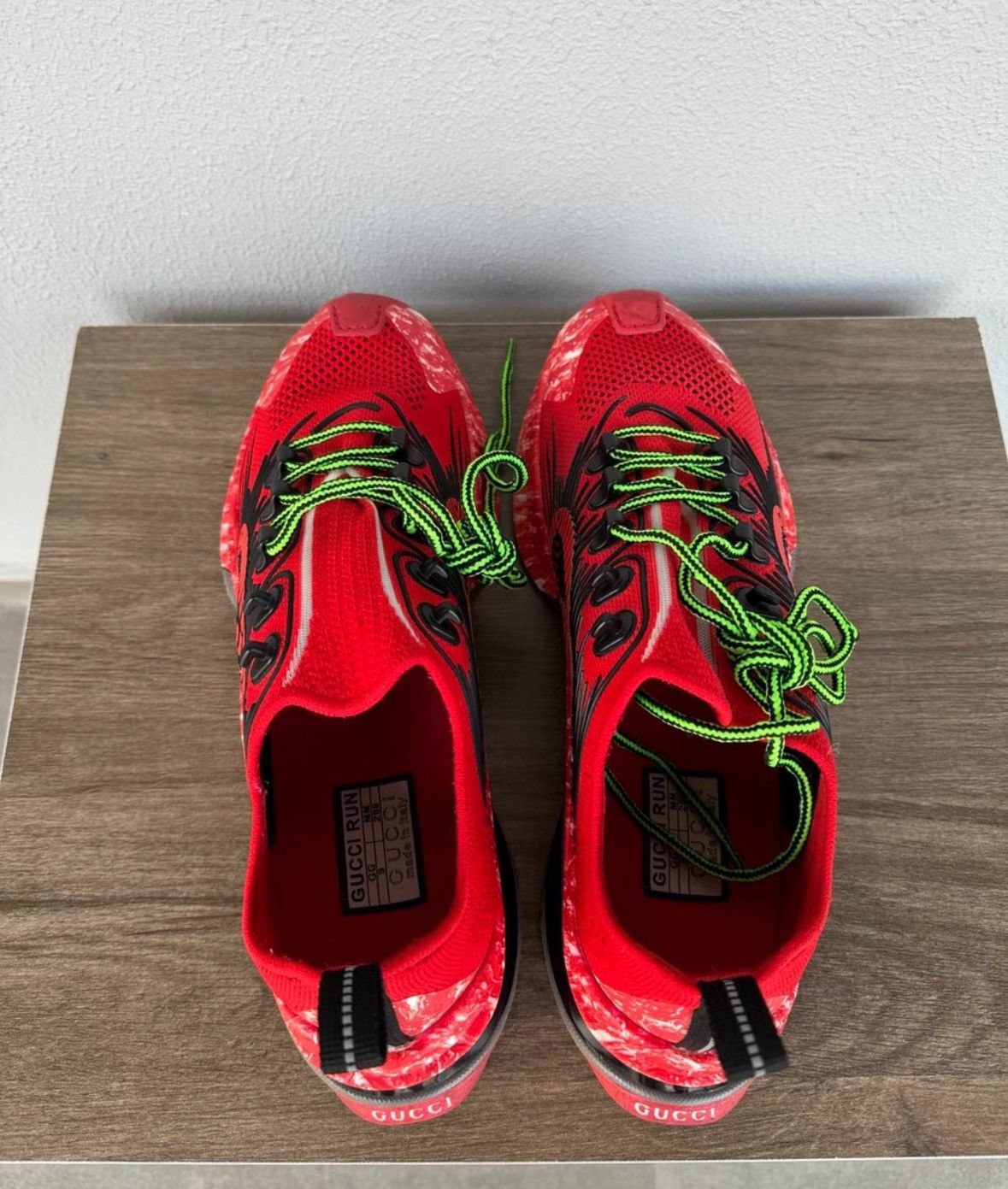 Gucci Red Low. Size US 9 / EU 42 - 4 Thumbnail
