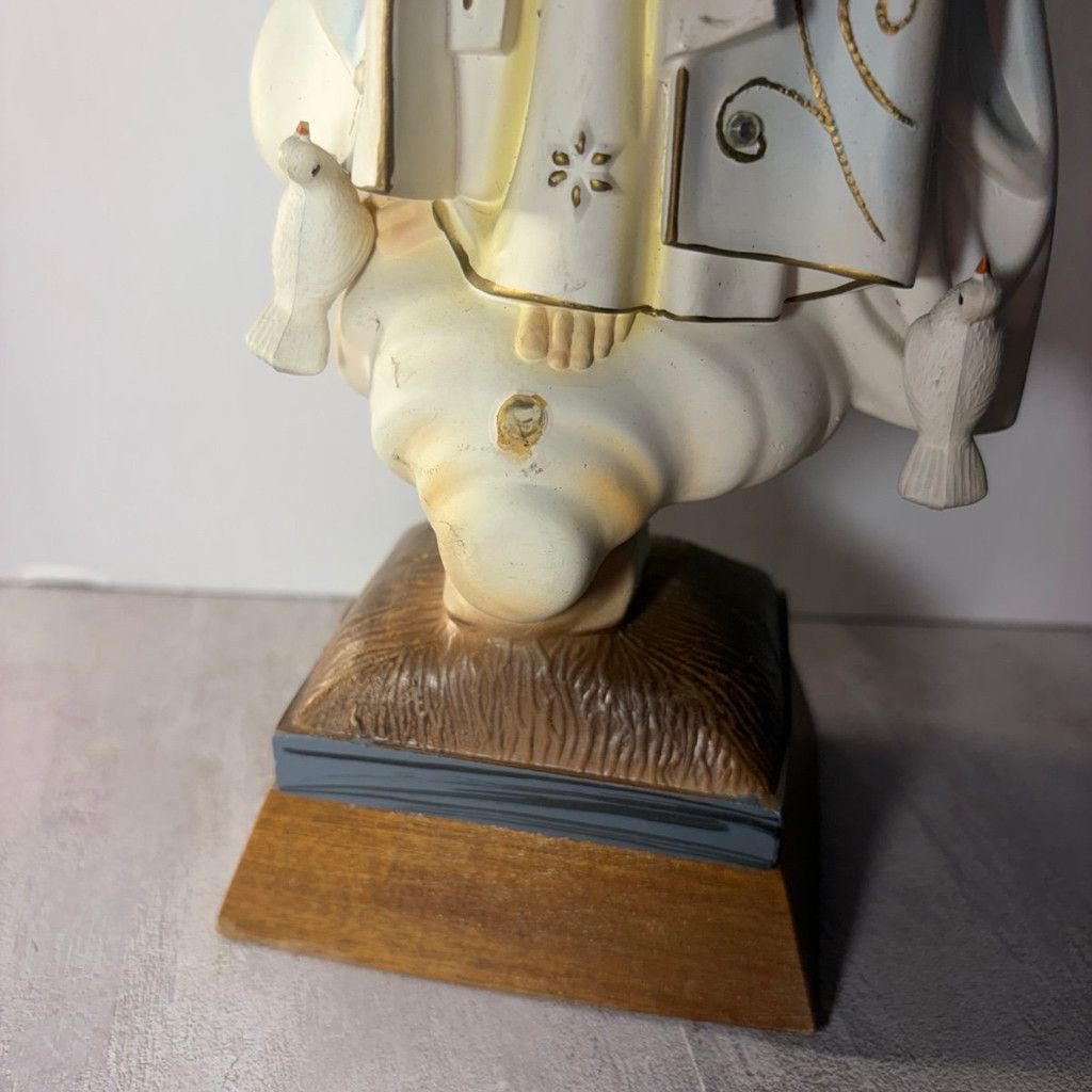No Fear Fatima statue in hollow resin 85 cm hand painted edit Size 26 - 6 Thumbnail