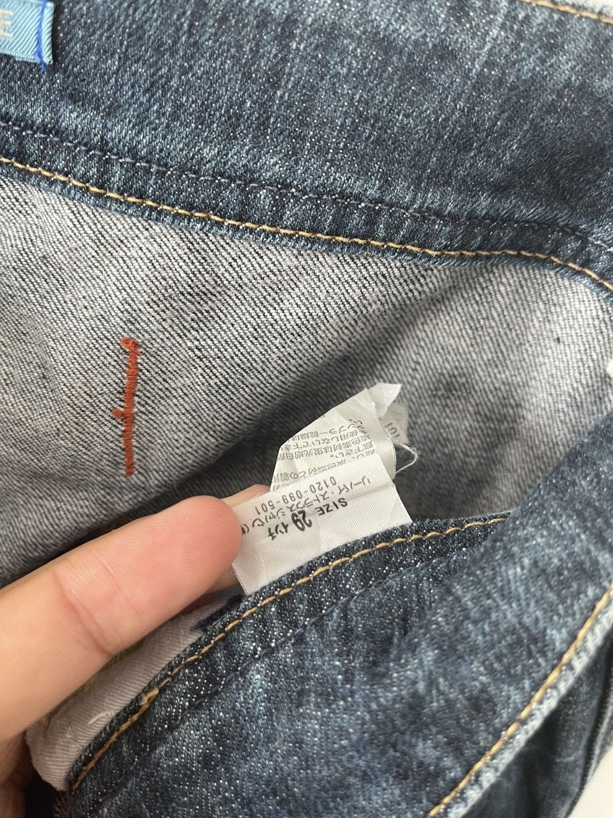 Levi's Rare Vintage LEVIS Lady Style Bootcut Flare Buckleback Style Size 29" - 15 Thumbnail