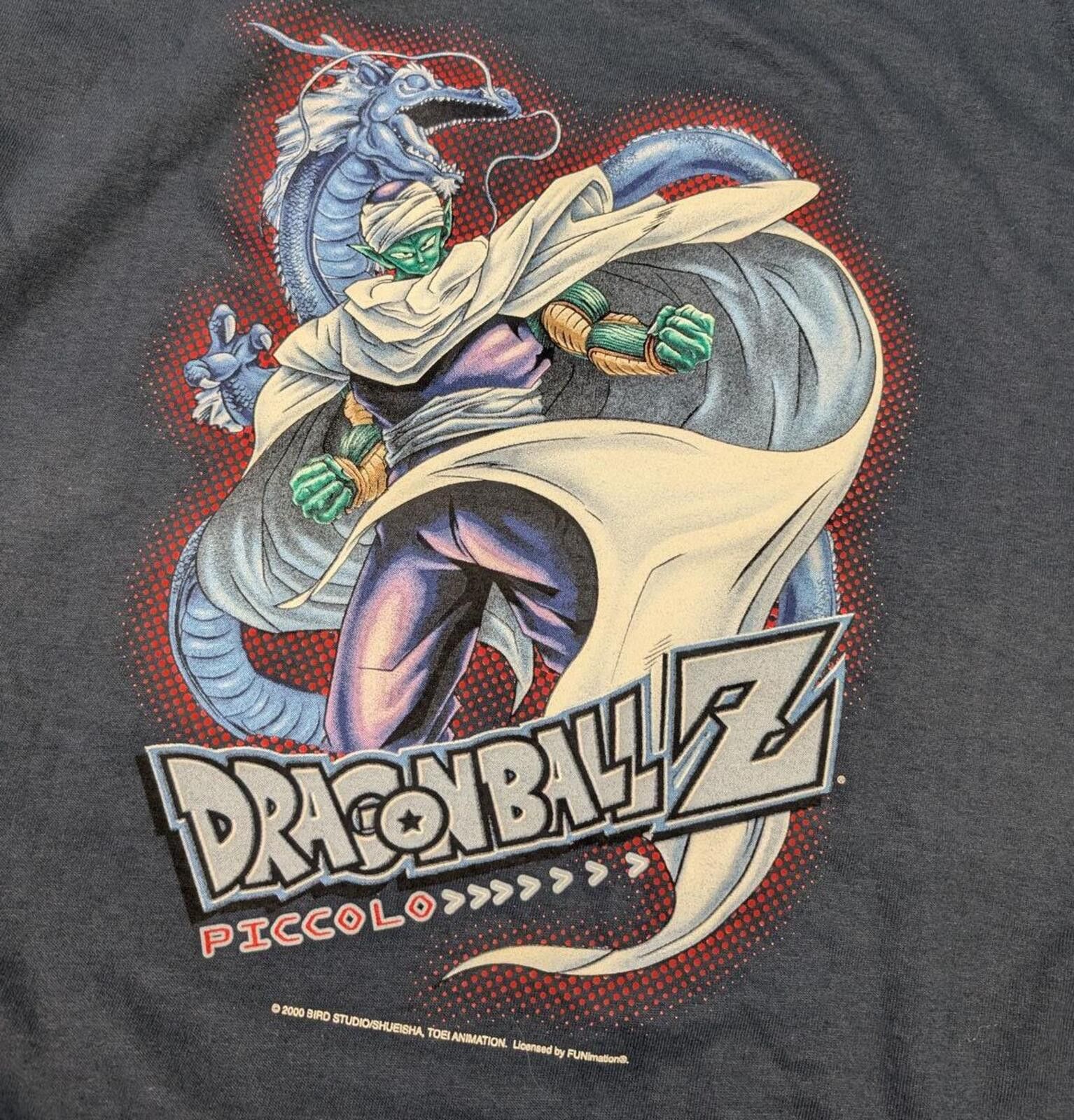 Other Rare Vintage Y2K Piccolo Dragon Ball Z Novel Teez T-shirt Size US M / EU 48-50 / 2 - 2 Thumbnail