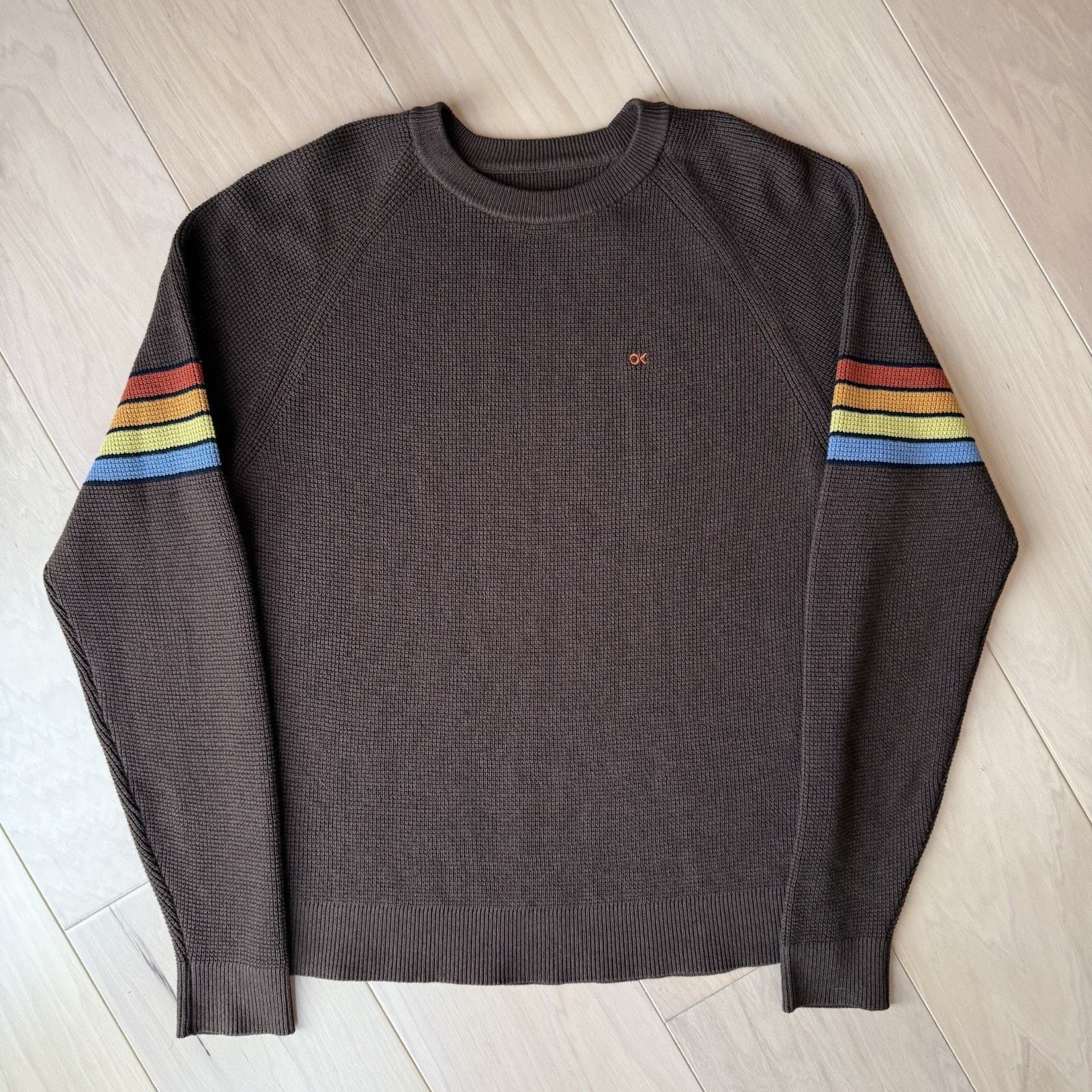 Outerknown Outerknown Nostalgic Sweater Small Brown Cotton Pullover Size US S / EU 44-46 / 1 - 2 Thumbnail