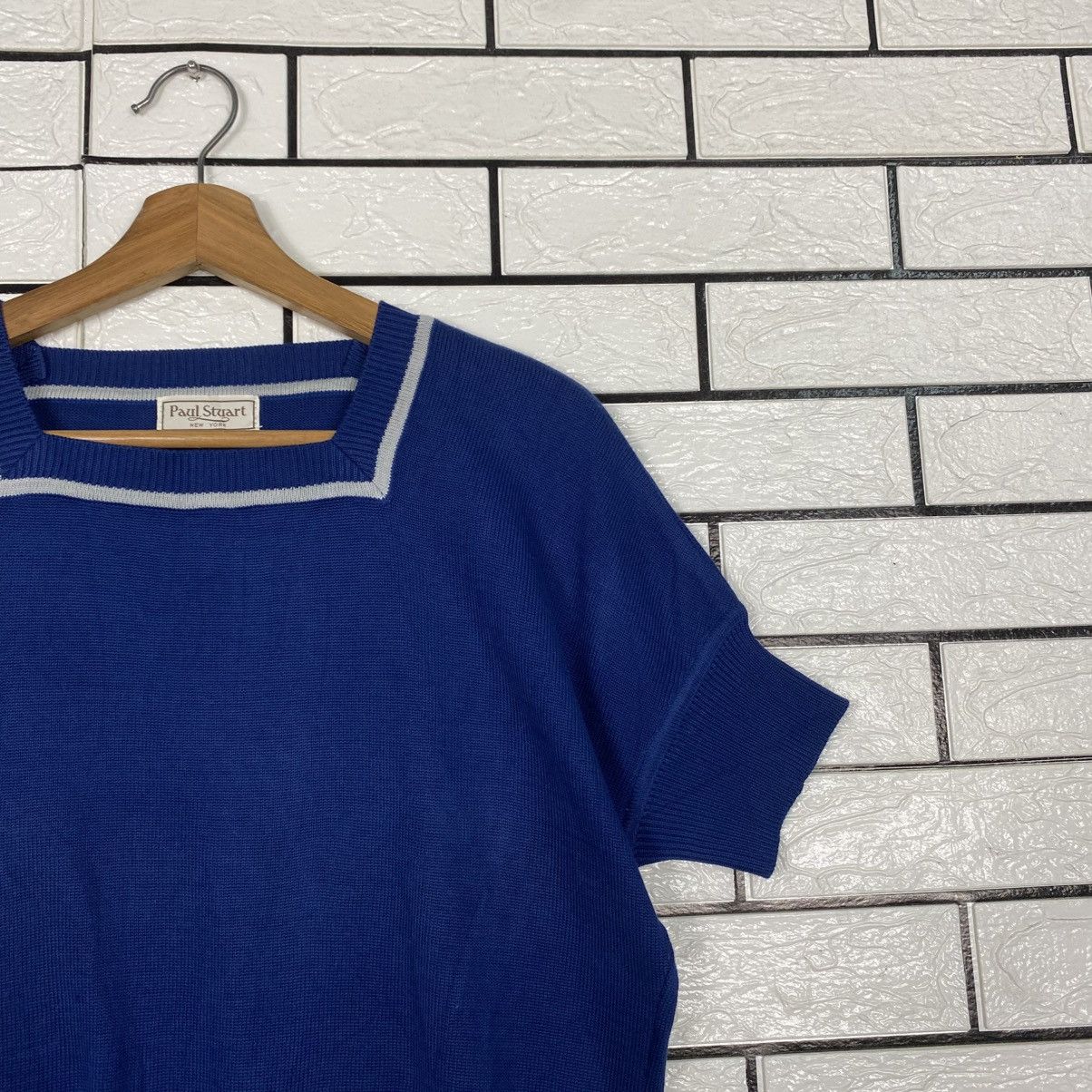 Japanese Brand 📌Vintage Cropped Knit Sweatshirt Paul Stuart Issey Miyake Size US M / EU 48-50 / 2 - 7 Thumbnail