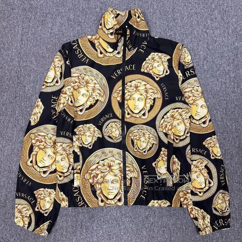 Versace Versace Colorful Nylon Men's Outerwear . Size US M / EU 48-50 / 2 - 1 Thumbnail
