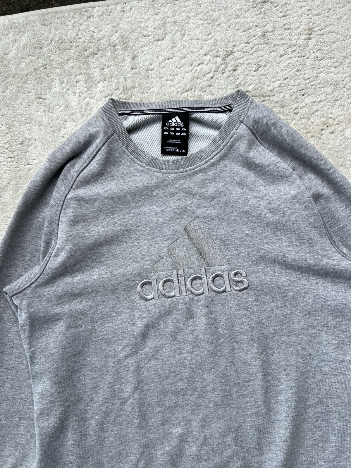 Adidas × Vintage Adidas Sweatshirt Jacket Size US L / EU 52-54 / 3 - 2 Thumbnail