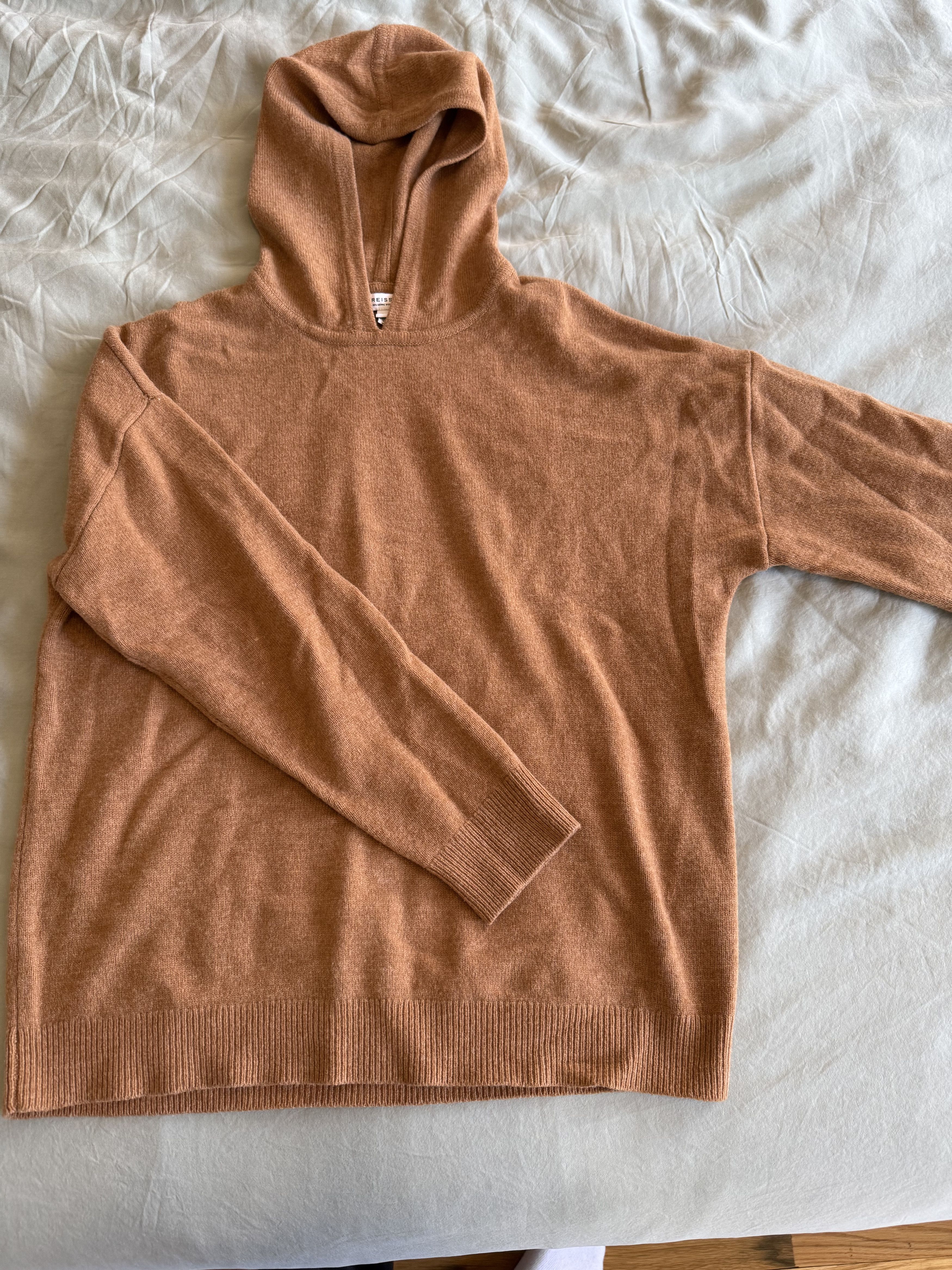 Reiss Reiss Merino Wool Hoodie Size US L / EU 52-54 / 3 - 1 Thumbnail