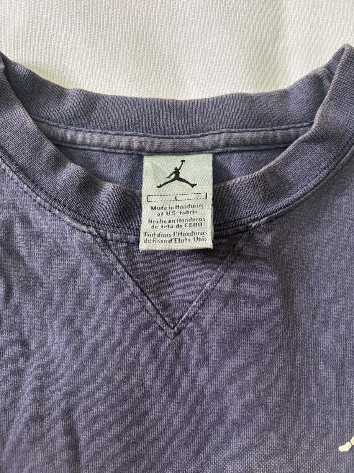 Jordan Brand × Nike × Vintage VTG JORDAN T-SHIRT 00’s Size US L / EU 52-54 / 3 - 6 Thumbnail