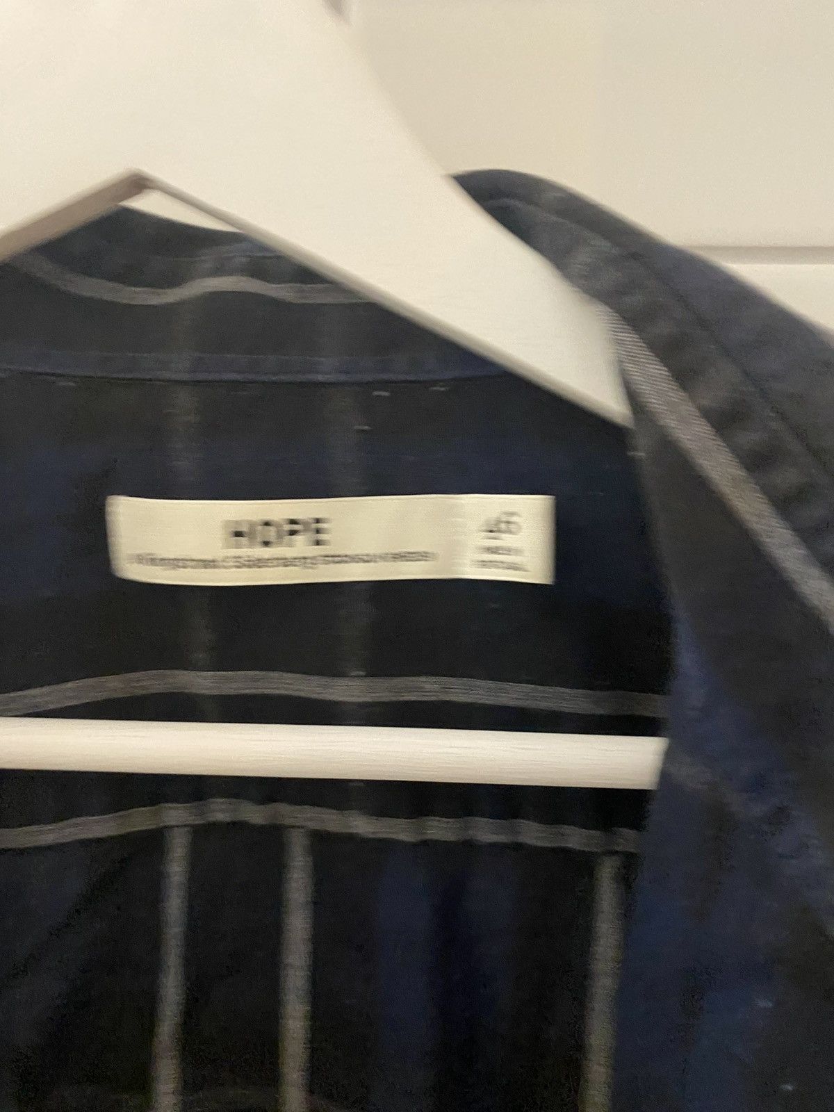 Hope Hope blue checkered shirt cropped Size US S / EU 44-46 / 1 - 3 Thumbnail