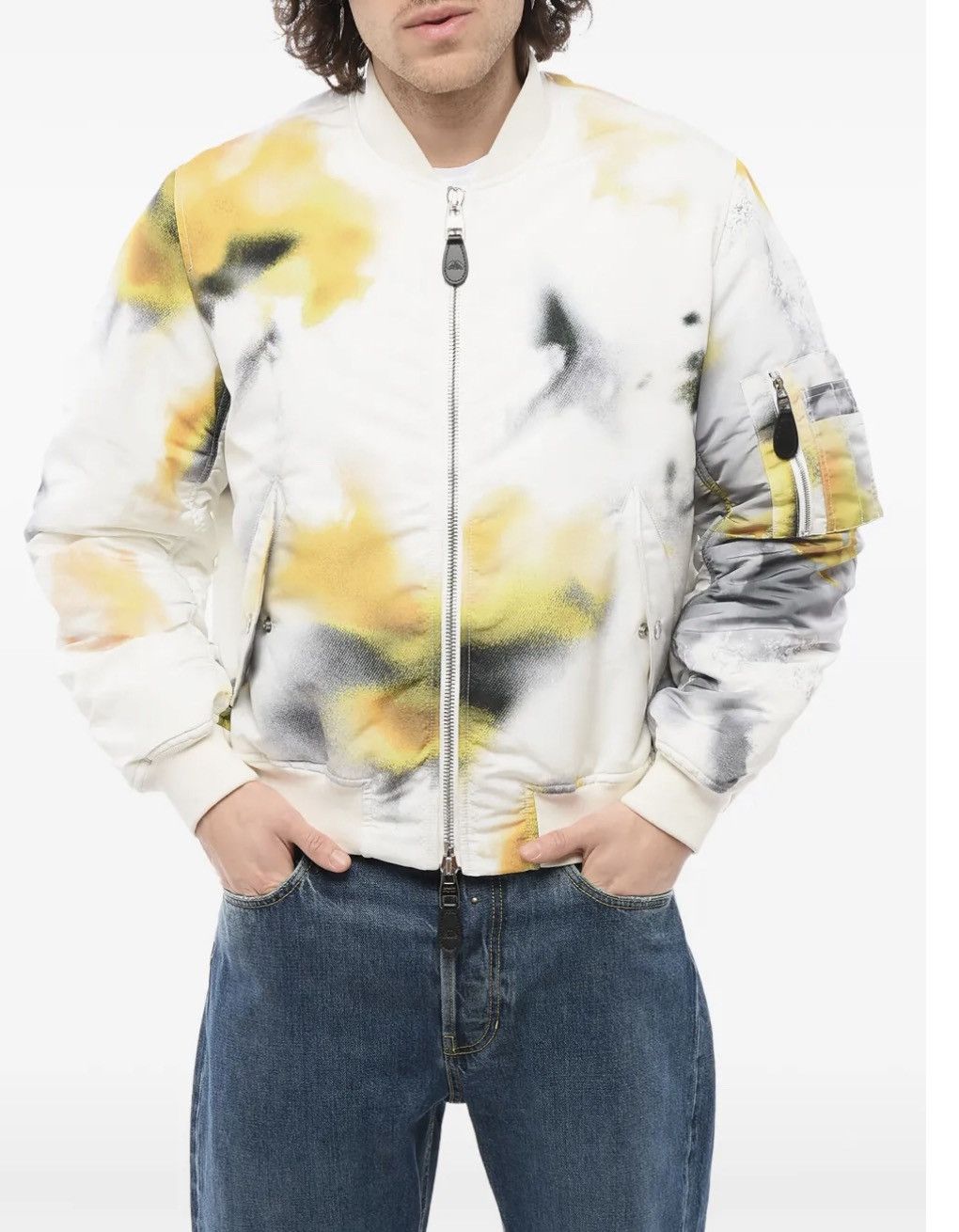 Alexander McQueen Obscured flower padded bomber jacket size 48 Size US M / EU 48-50 / 2 - 1 Thumbnail