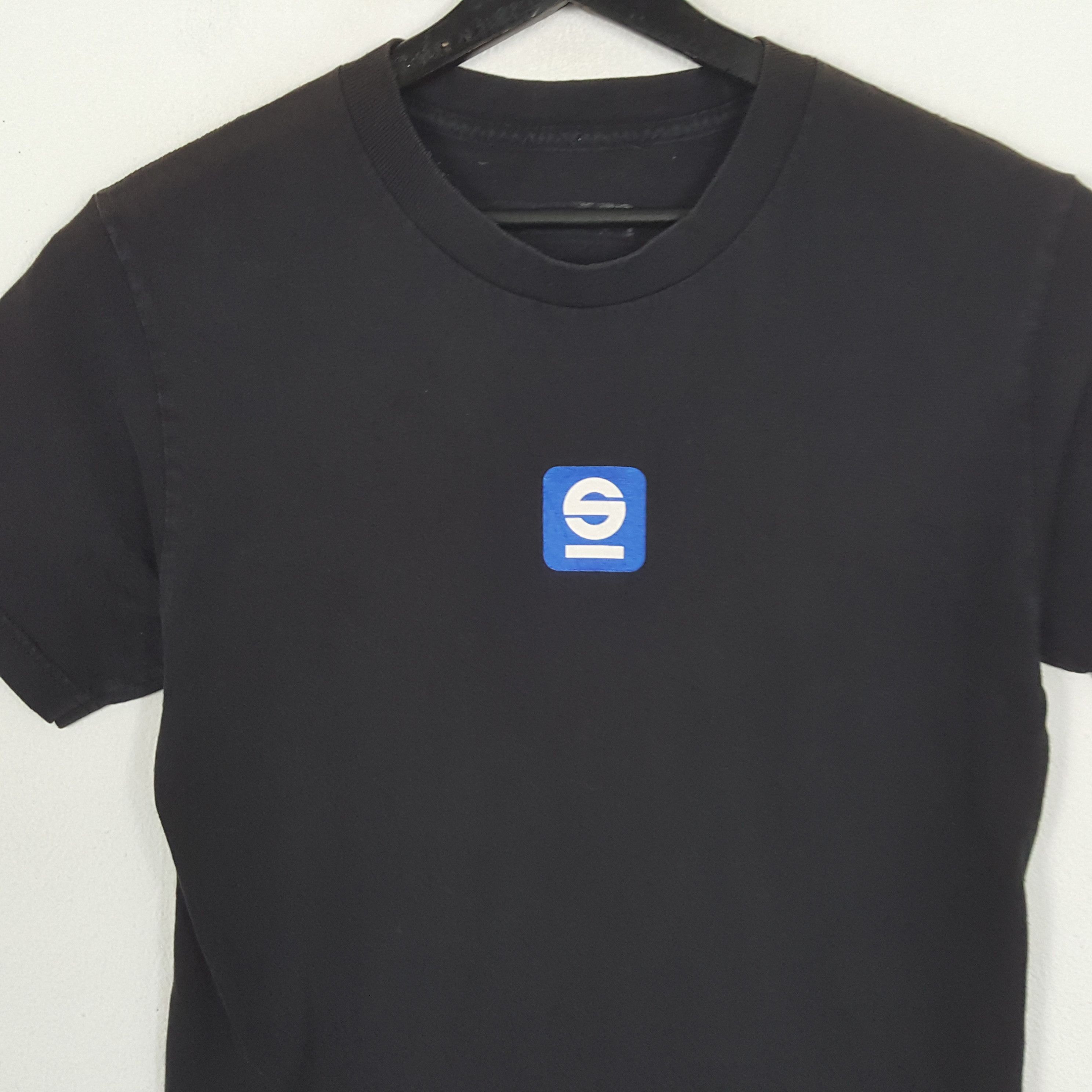 Vintage SPARCO Racing Style Backprint Design Tshirt Size US S / EU 44-46 / 1 - 4 Thumbnail