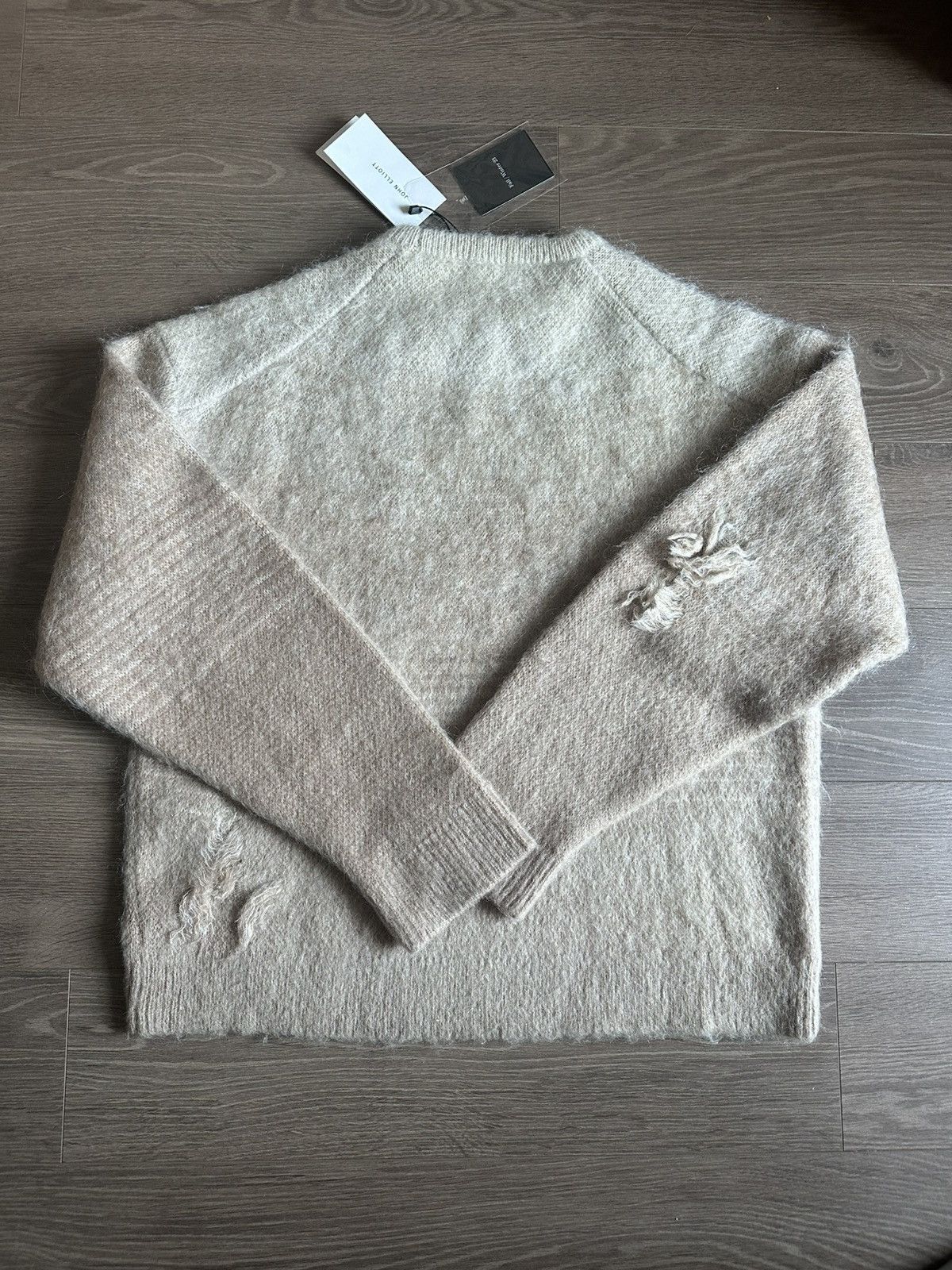 John Elliott John Elliott Gradient Mohair Crewneck Small Size US S / EU 44-46 / 1 - 4 Thumbnail