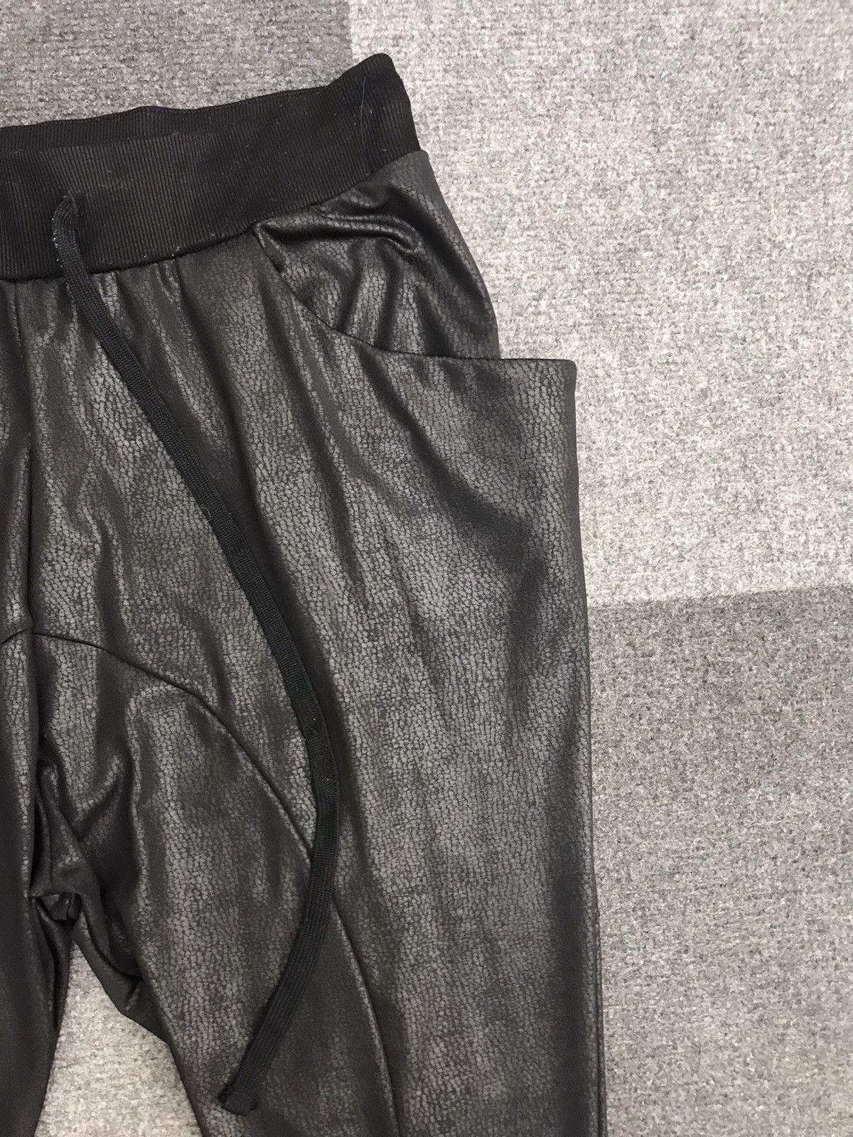 Bajra × Designer × Japanese Brand bajra Cracked Style Wax Elastic Pant Size 28" / US 6 / IT 42 - 4 Thumbnail