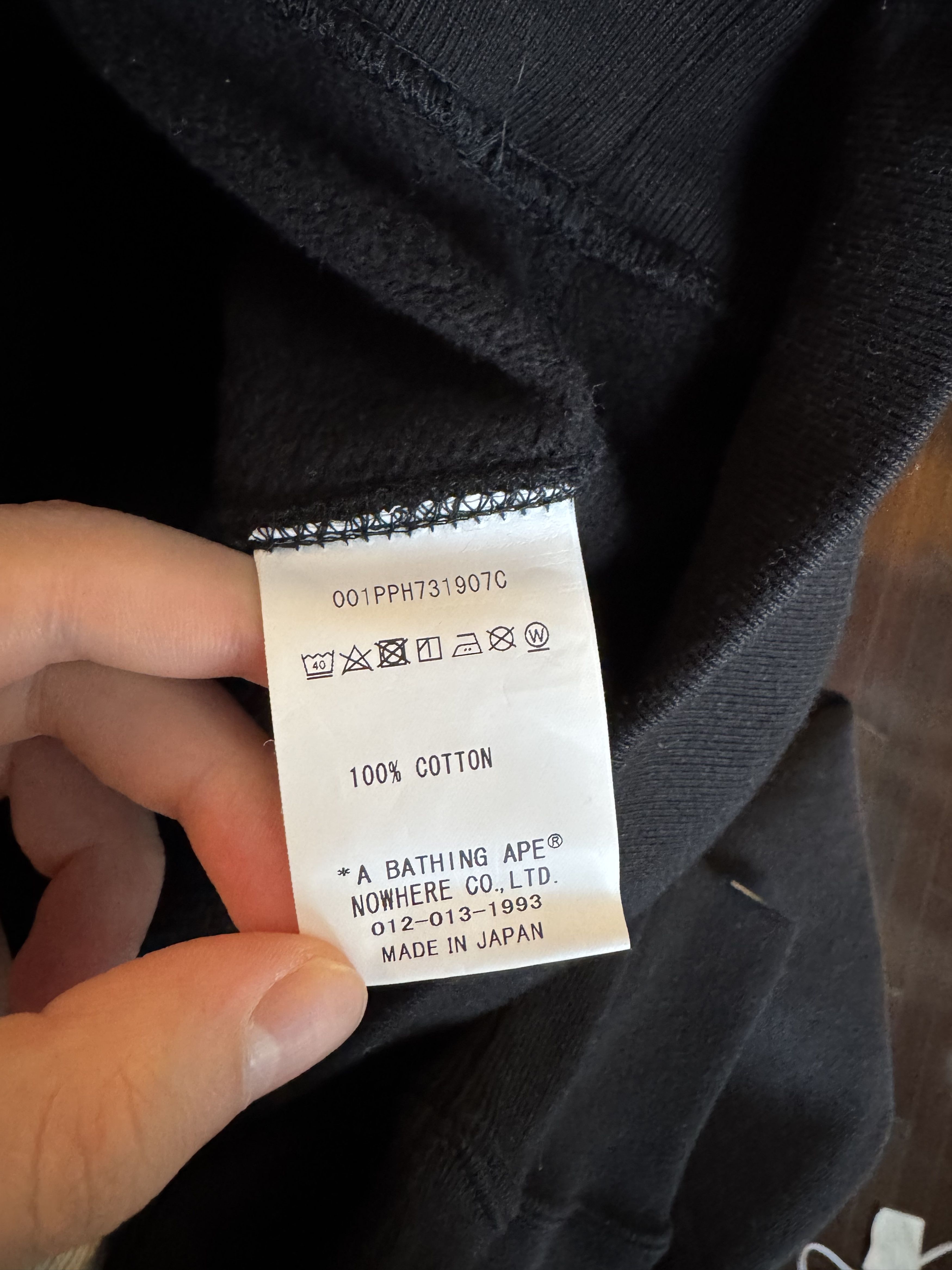 Bape × Union LA Union x A Bathing Ape (BAPE) Collab Hoodie - Black (Rare!) Size US M / EU 48-50 / 2 - 4 Thumbnail