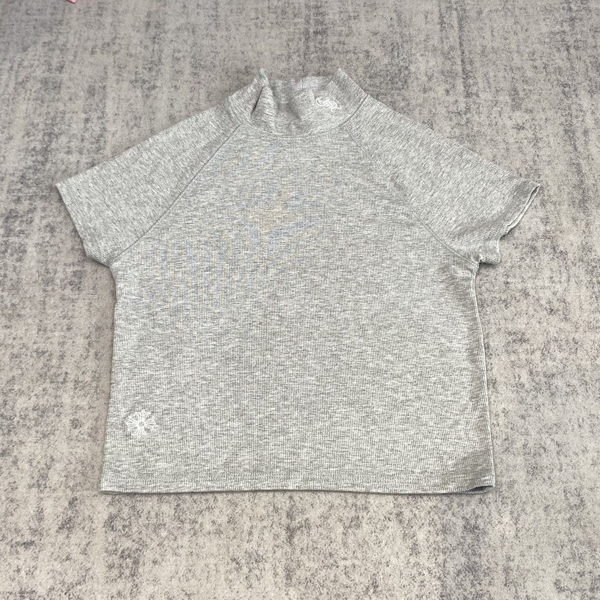 Chrome Hearts Chrome Hearts BAD SEED SS MOCK NECK grey Size S / US 4 / IT 40 - 1 Thumbnail