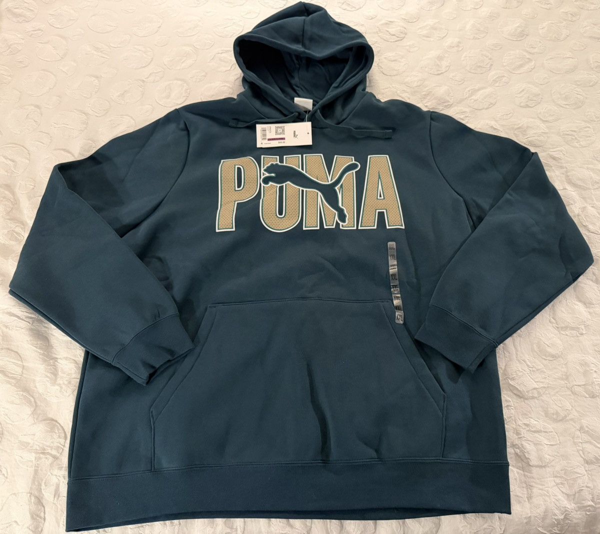 Puma Puma Essentials Overlap Hoodie Long Sleeve Pullover Logo NWT Size US XXL / EU 58 / 5 - 1 Thumbnail
