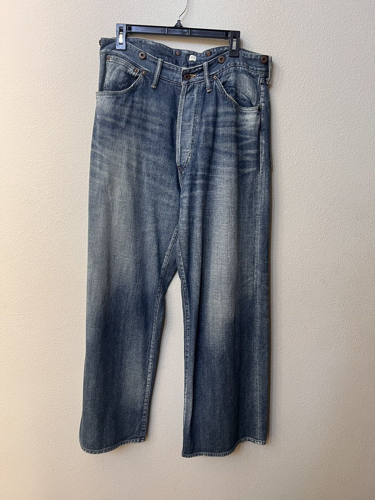 Taiga Takahashi Taiga Takahashi Lot 709 Size 32 Raw Selvedge Denim