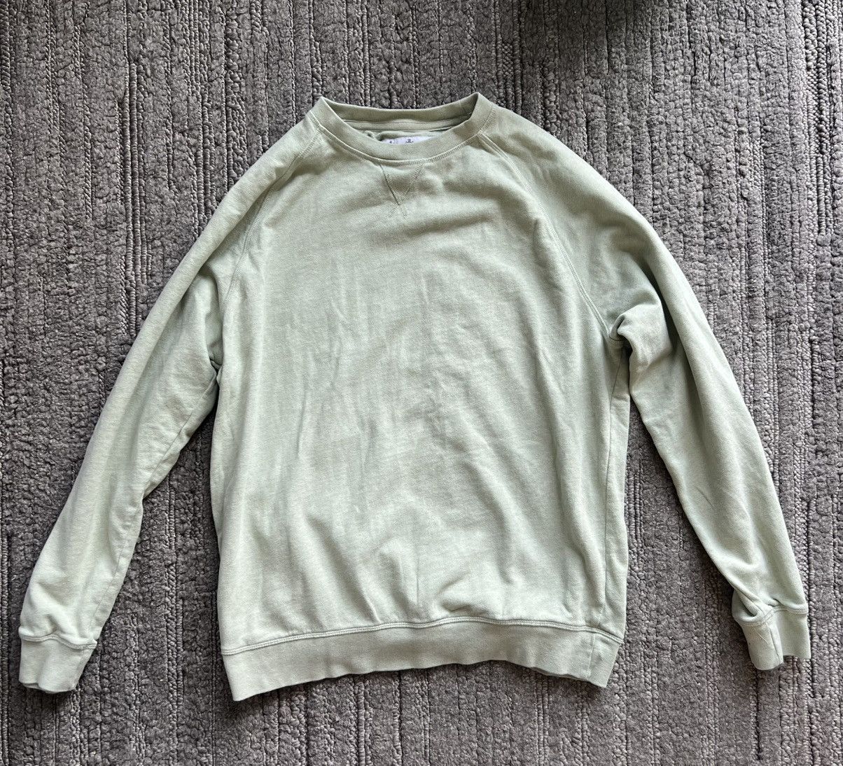 Barbour Barbour ‘Made In Japan’ Pistachio Crewneck Size US XL / EU 56 / 4 - 1 Thumbnail