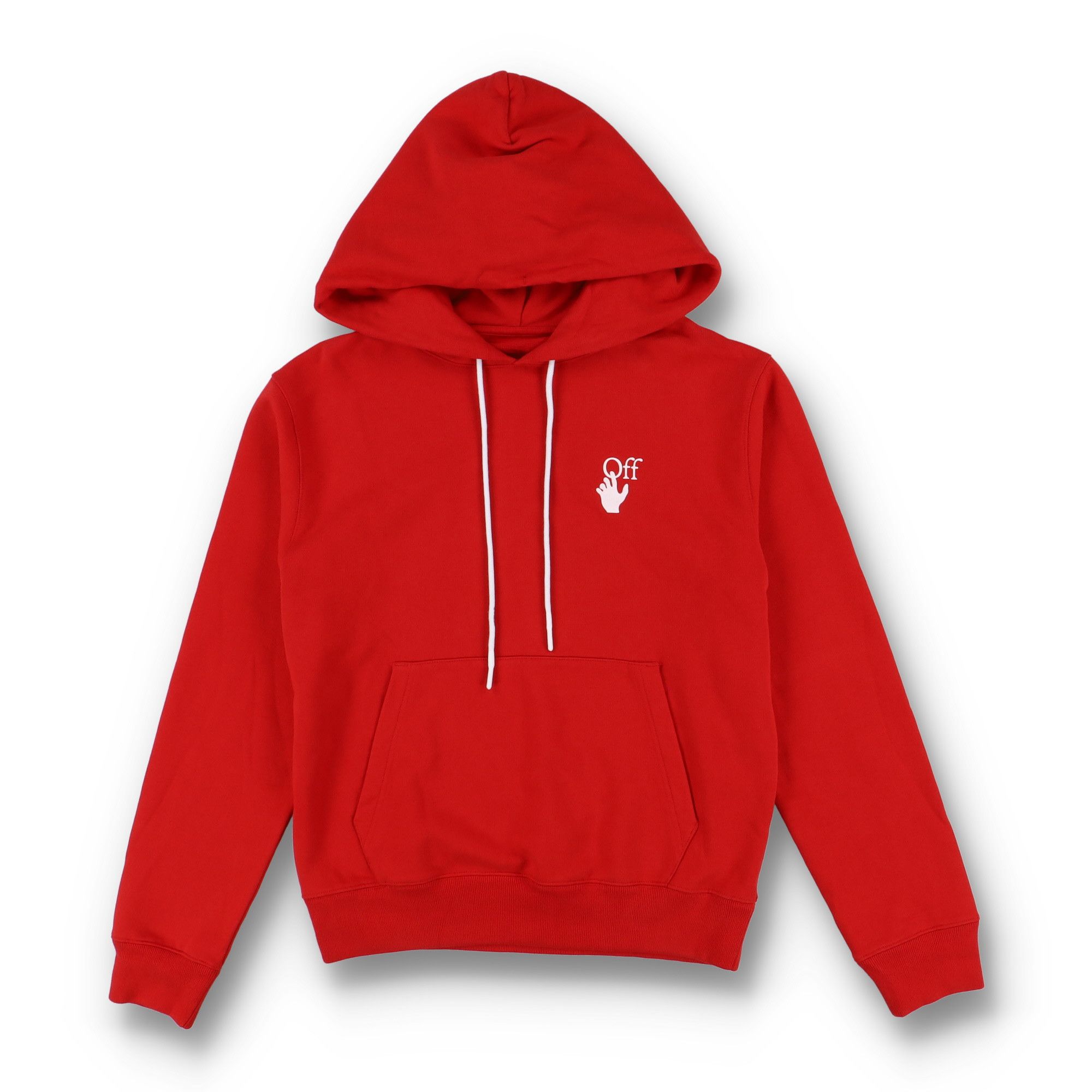 Off-White Red Pascal Skeleton Arrows Hoodie Size US L / EU 52-54 / 3 - 7 Thumbnail