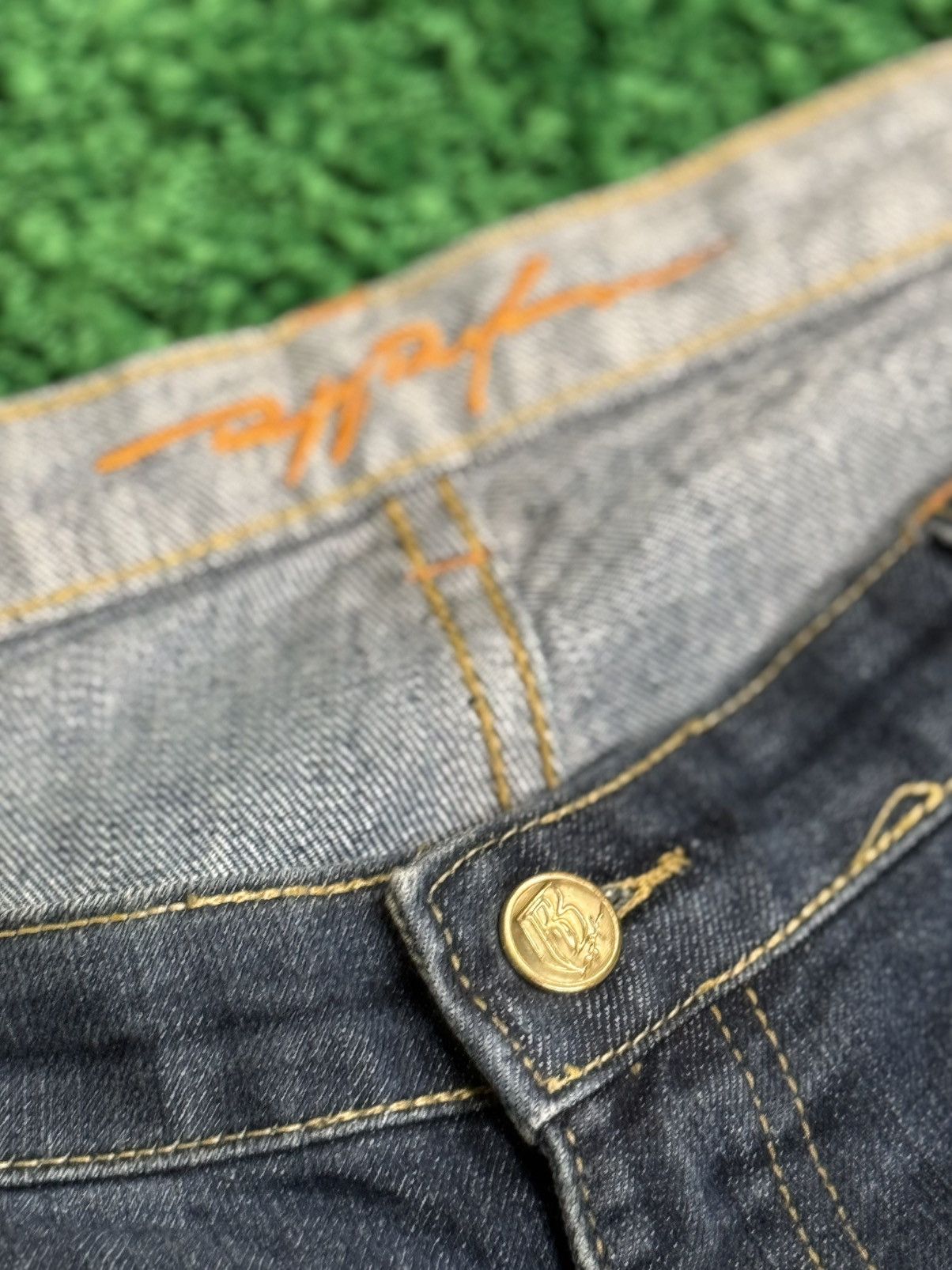 Ruff Ryders × Vintage RARE Ruff Ryders Denim Jean Logo Shorts Sz. 40 Size US 40 / EU 56 - 5 Thumbnail