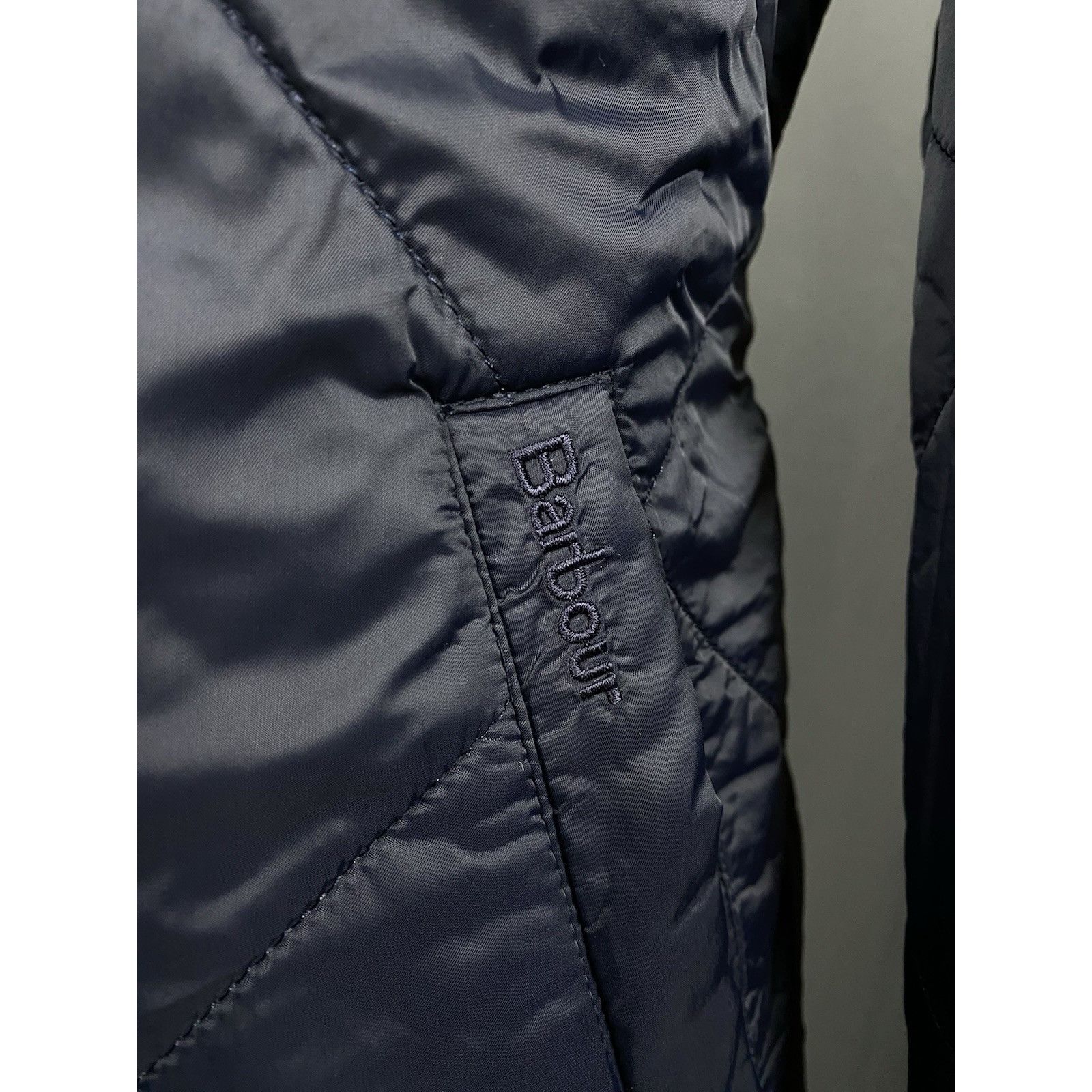 Barbour MINT! Barbour Hoxun Men's Blue Quilted Jacket Size M Size US M / EU 48-50 / 2 - 9 Thumbnail