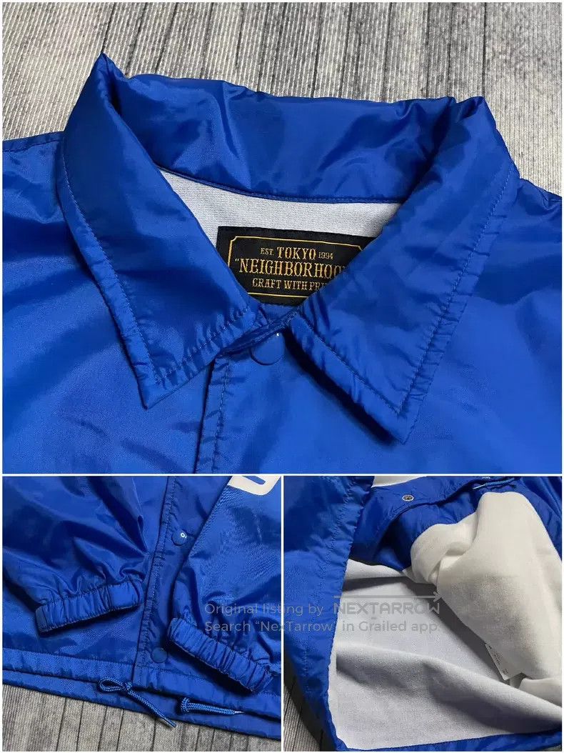 Neighborhood Neighborhood 17AW Nylon Thin Fleece Coach Jacket, Size M, Size US M / EU 48-50 / 2 - 3 Thumbnail
