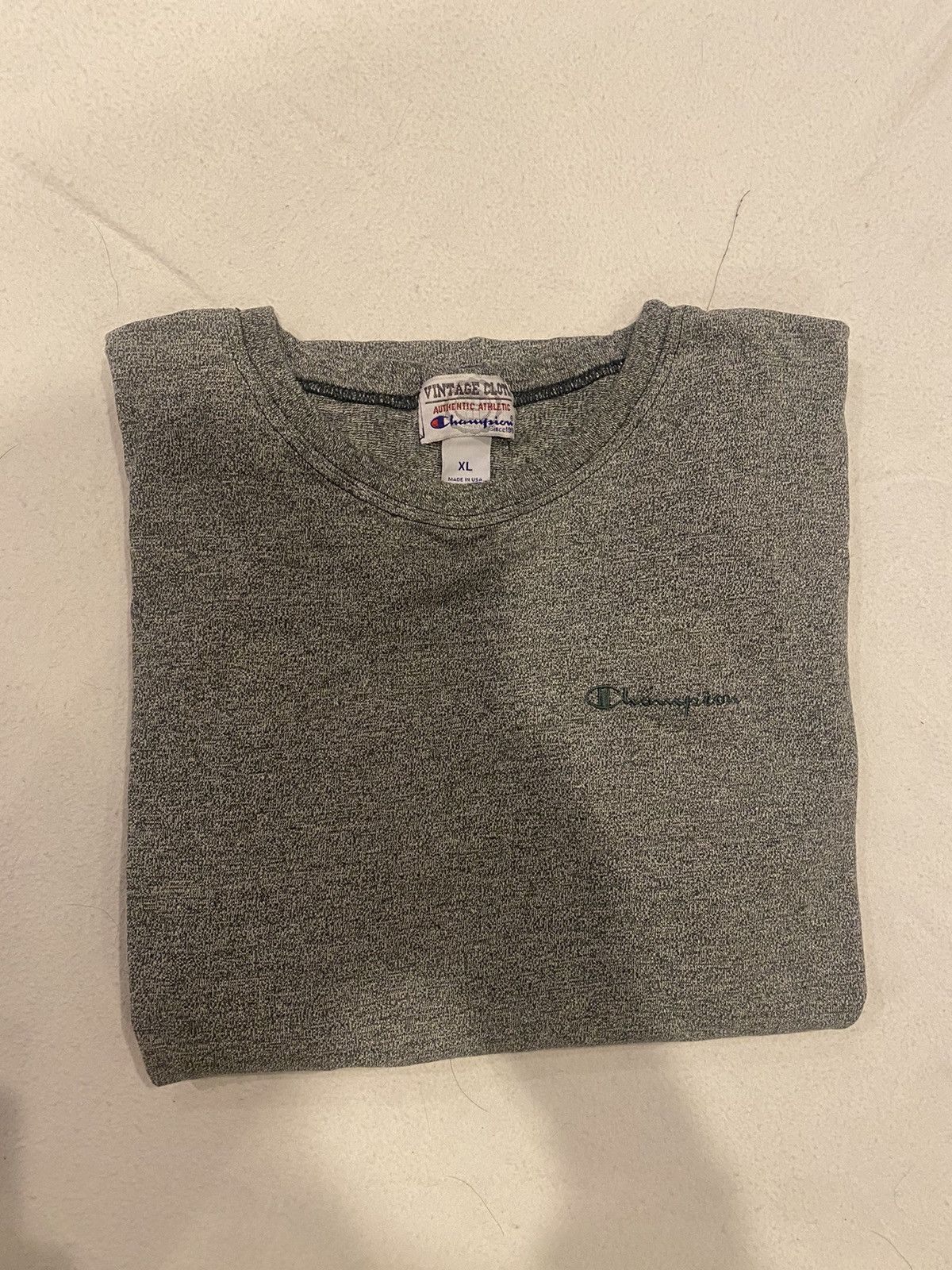 Champion Vintage Cloth Champion Green White Tee Size US XL / EU 56 / 4 - 8 Thumbnail