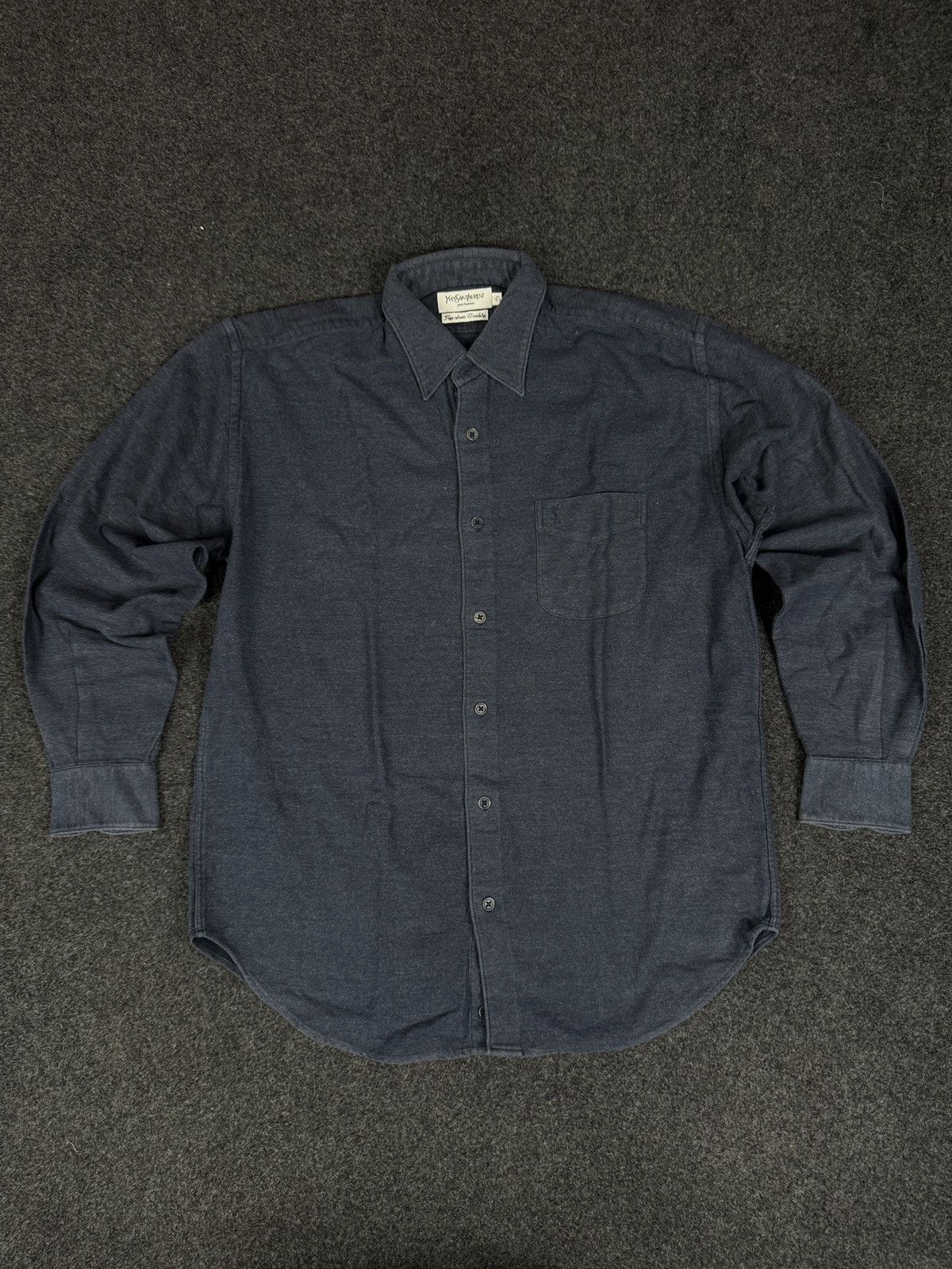Japanese Brand × Vintage × Yves Saint Laurent Yves saint Laurent YSL SHIRT Size US M / EU 48-50 / 2 - 1 Thumbnail