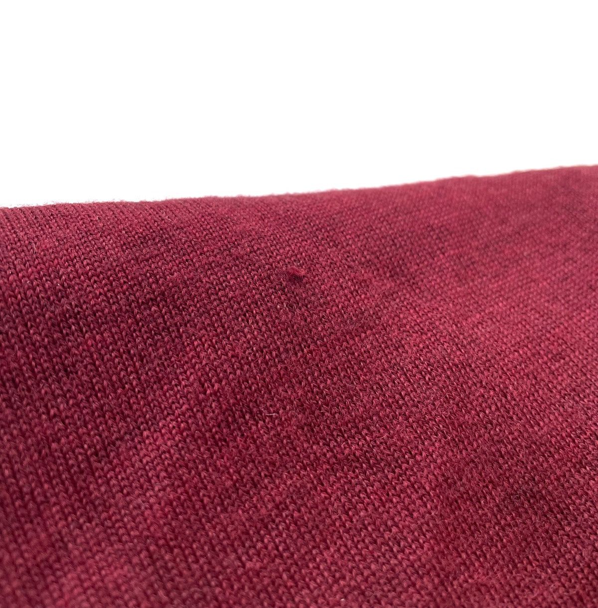 Alexander McQueen Men's Wool v-neck Sweater Alexander McQueen Size L Burgundy Size US L / EU 52-54 / 3 - 11 Thumbnail