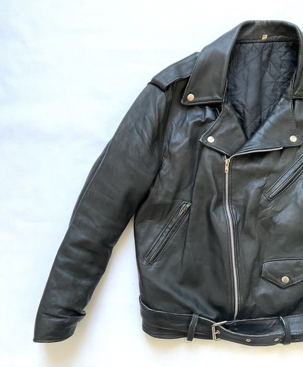 Vintage Vintage black leather Perfecto Size US L / EU 52-54 / 3 - 2 Thumbnail