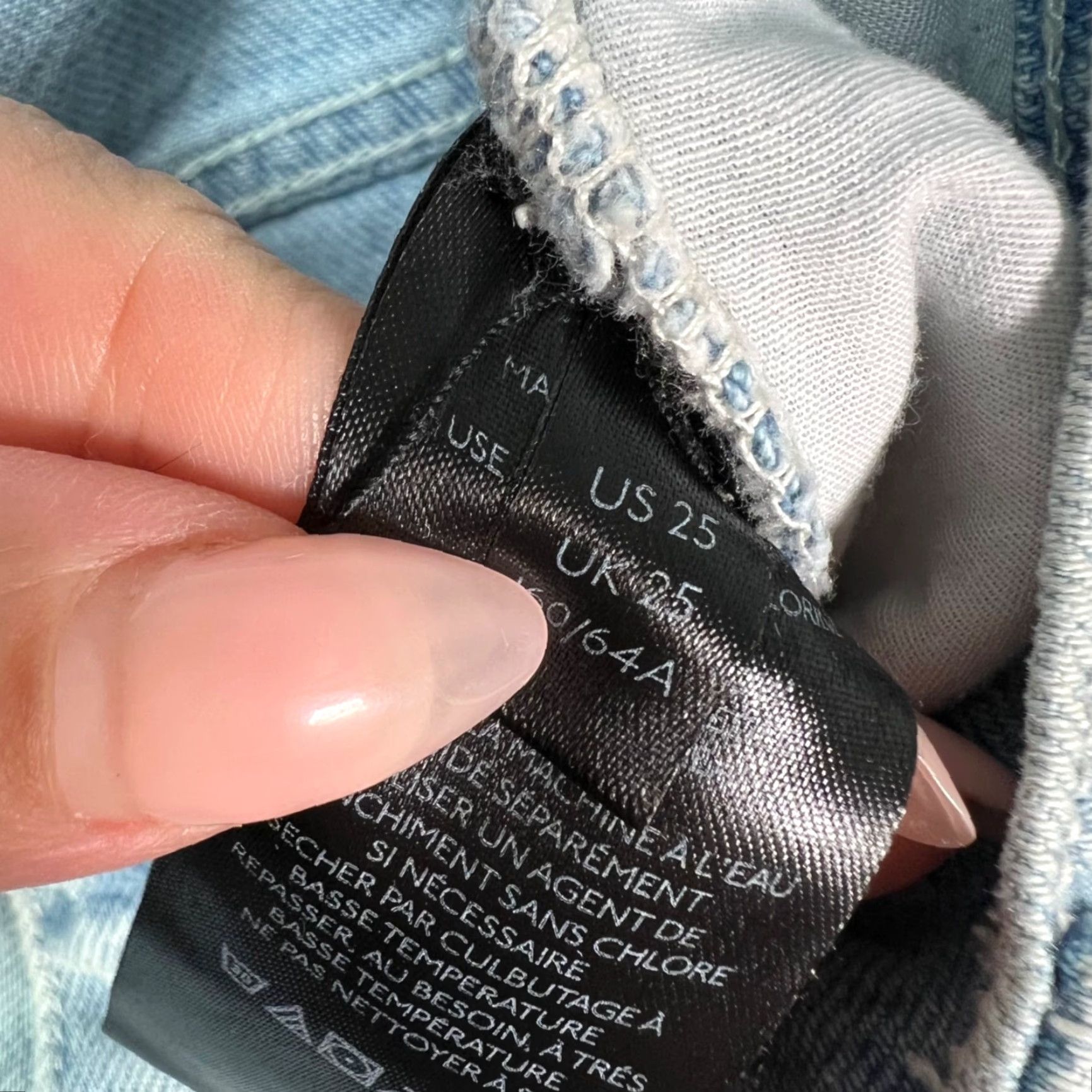 Bdg BDG Womens Jeans High-Rise Light Wash 25 Blue 5-Pocket Wide-Leg Denim 100% Cotton Adult Womens Jeans Size 42" / US 20 - 7 Thumbnail