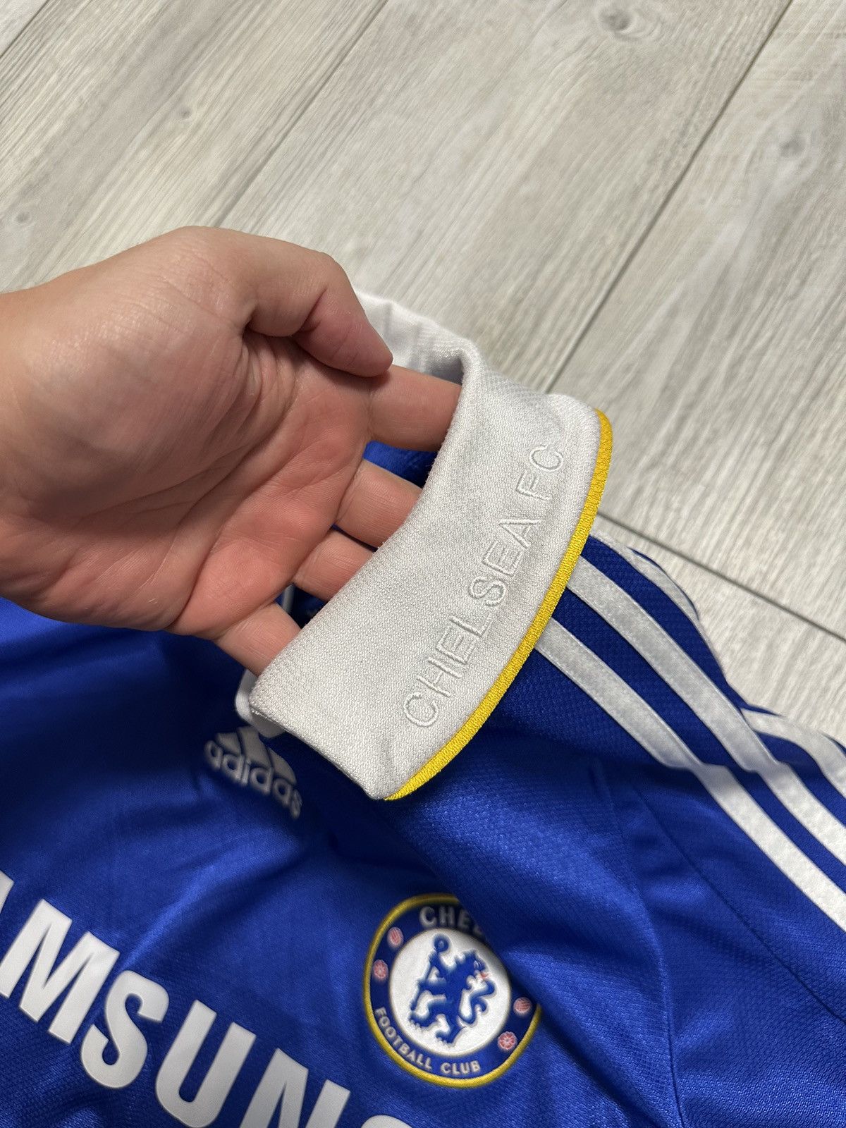 Adidas Vintage Adidas Chelsea Jersey 2008 Blue Size US L / EU 52-54 / 3 - 6 Thumbnail