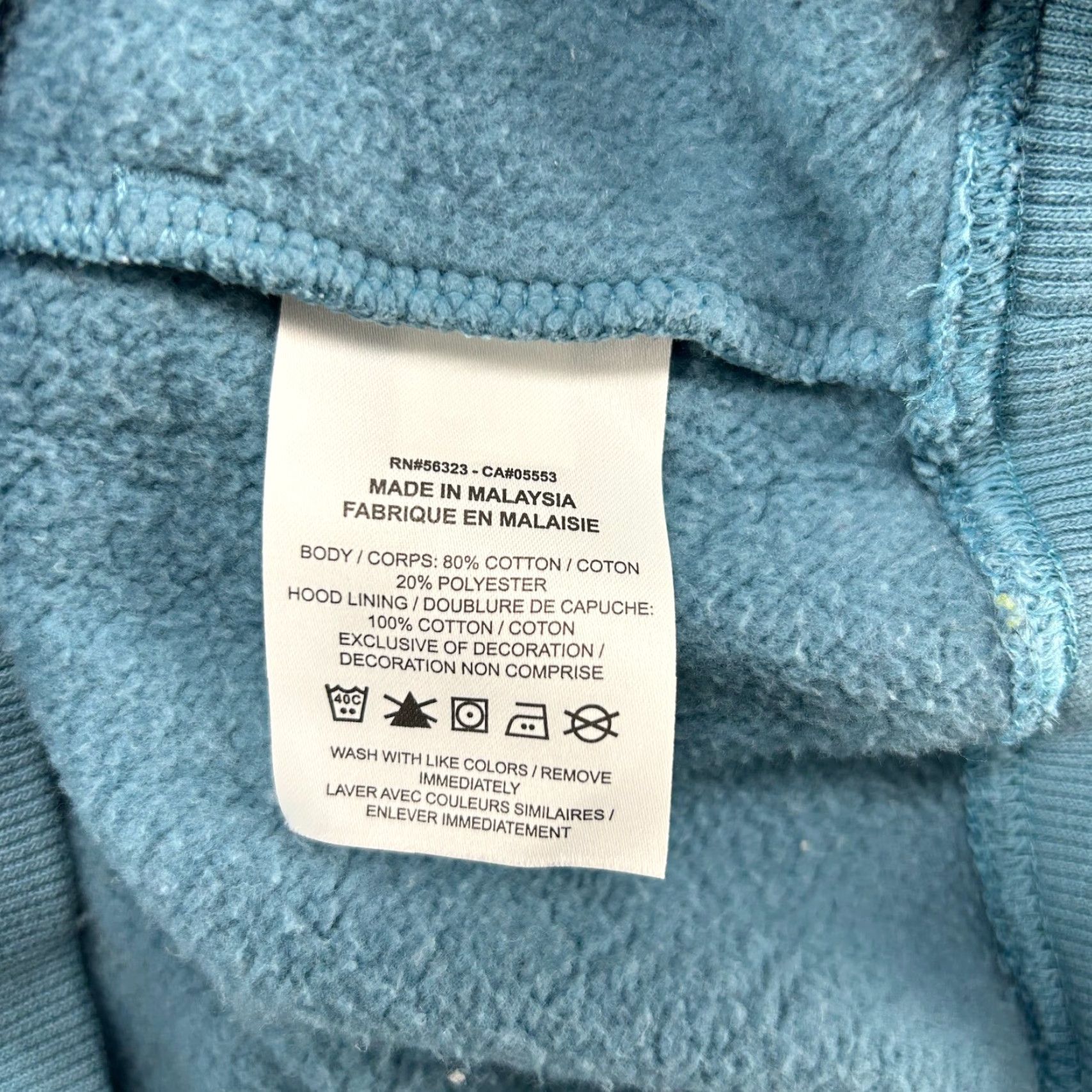 Nike Nike Hoodie Womens L Blue Center Swoosh Club Fleece Pullover Sweatshirt Cotton Size L / US 10 / IT 46 - 5 Thumbnail