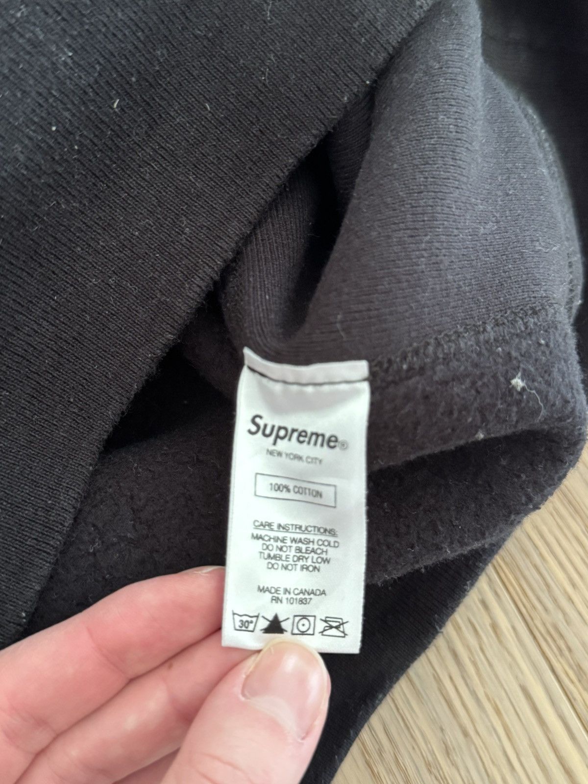 Supreme Supreme logo hoodie Size US M / EU 48-50 / 2 - 9 Thumbnail