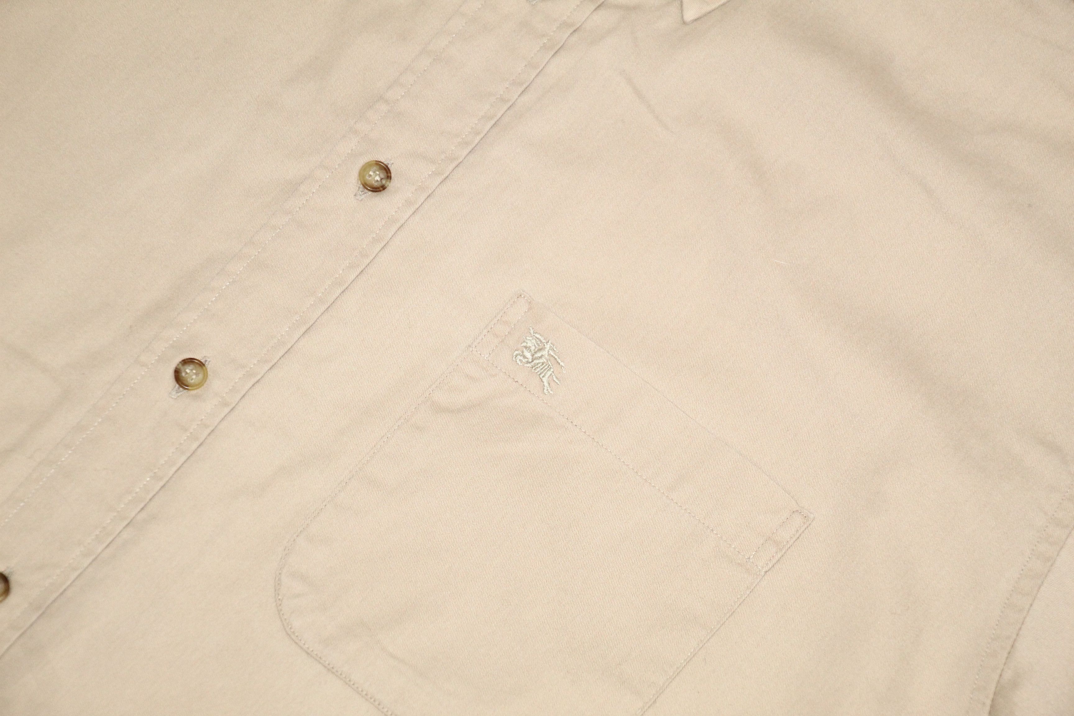 Burberry 70's Burberrys of London Signature Button Down Oxford Shirt Size US L / EU 52-54 / 3 - 10 Thumbnail