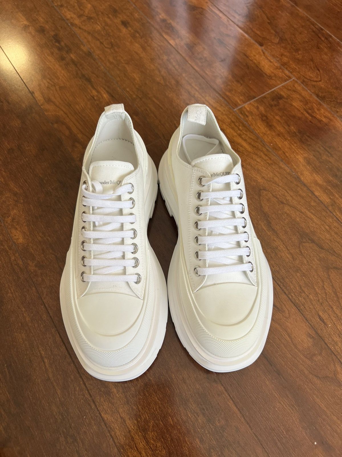 Other Alexander McQueen tread slick lace up platform sneakers Size US 10 / IT 40 - 2 Thumbnail