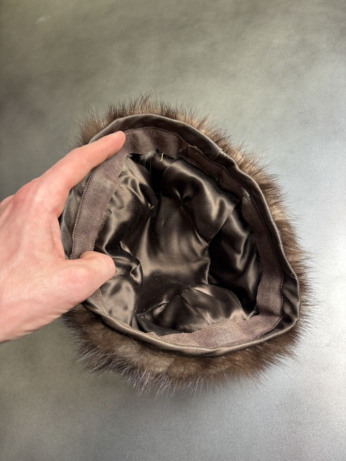 Vintage Vintage Fur Hat Size ONE SIZE - 6 Thumbnail