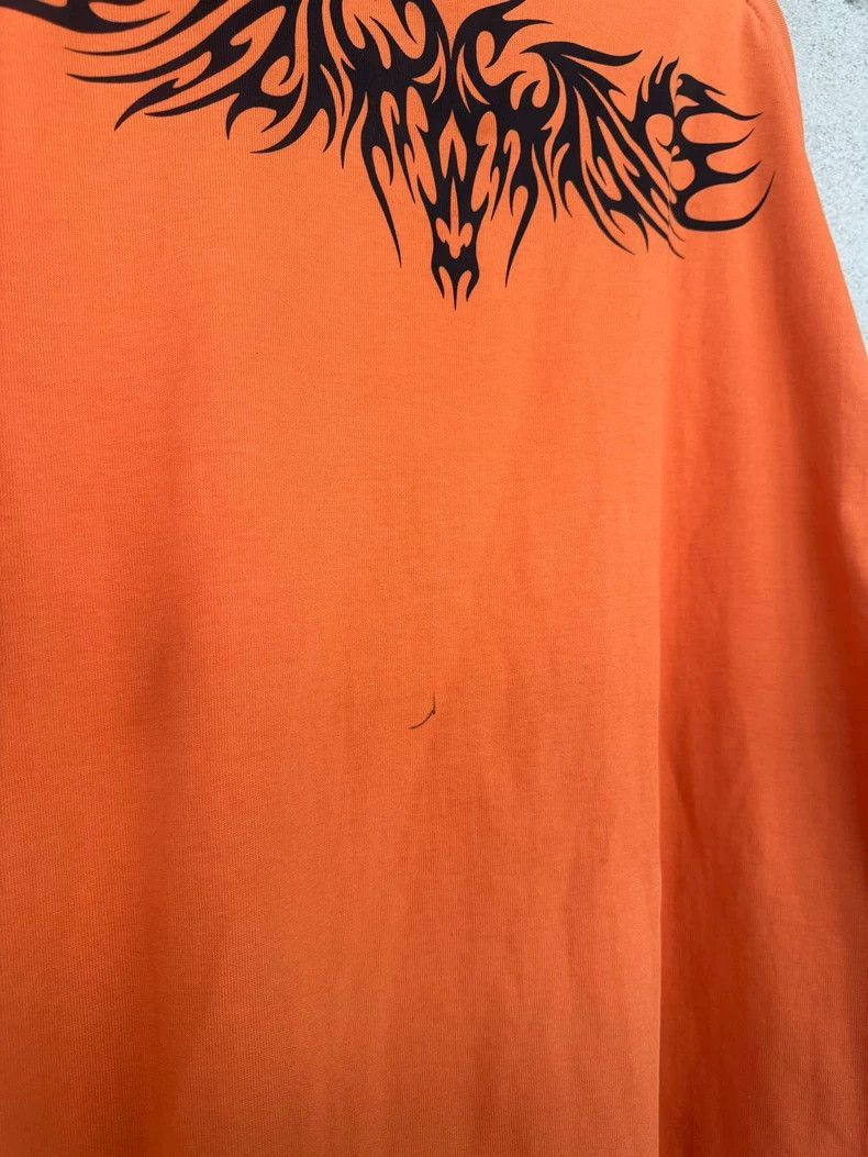 Vetements Vetements Orange Long Sleeve Graphic T-Shirt-2507 Size US M / EU 48-50 / 2 - 6 Thumbnail